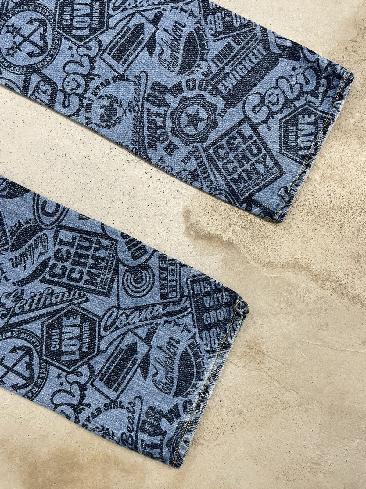 Hysteric Glamour Co Lu Full Printed Denim Hysteric Japanese Fashion Denim Size US 26 / EU 42 - 15 Thumbnail
