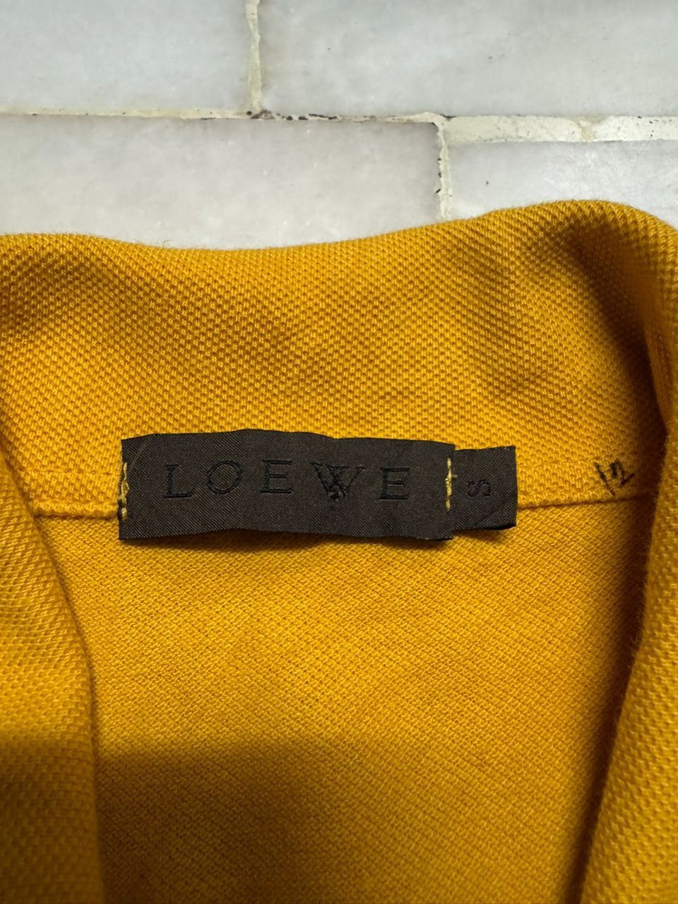 Loewe 💥90s Loewe Quick Pocket Embroidery Logo Polo Made In Italy Size US S / EU 44-46 / 1 - 7 Thumbnail