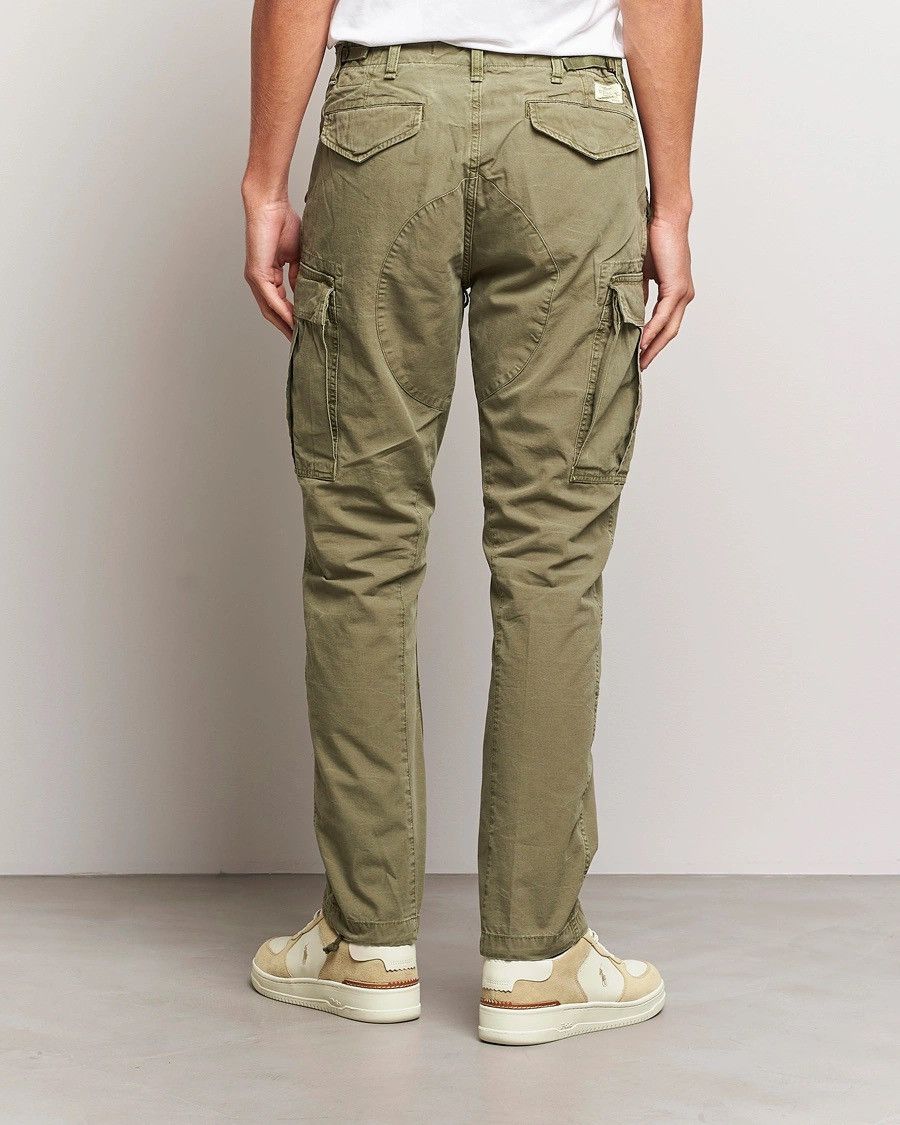 Polo Ralph Lauren Polo Ralph Lauren Slub Canvas Cargo Outdoor Pants in Olive Size US 34 / EU 50 - 2 Thumbnail