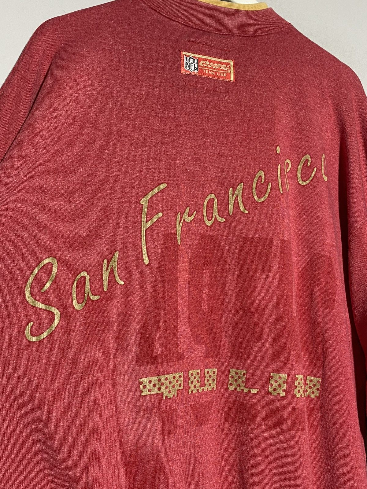 NFL Vintage 1988 San Fransico 49ers Jack Davis Sweatshirt Size US M / EU 48-50 / 2 - 17 Thumbnail