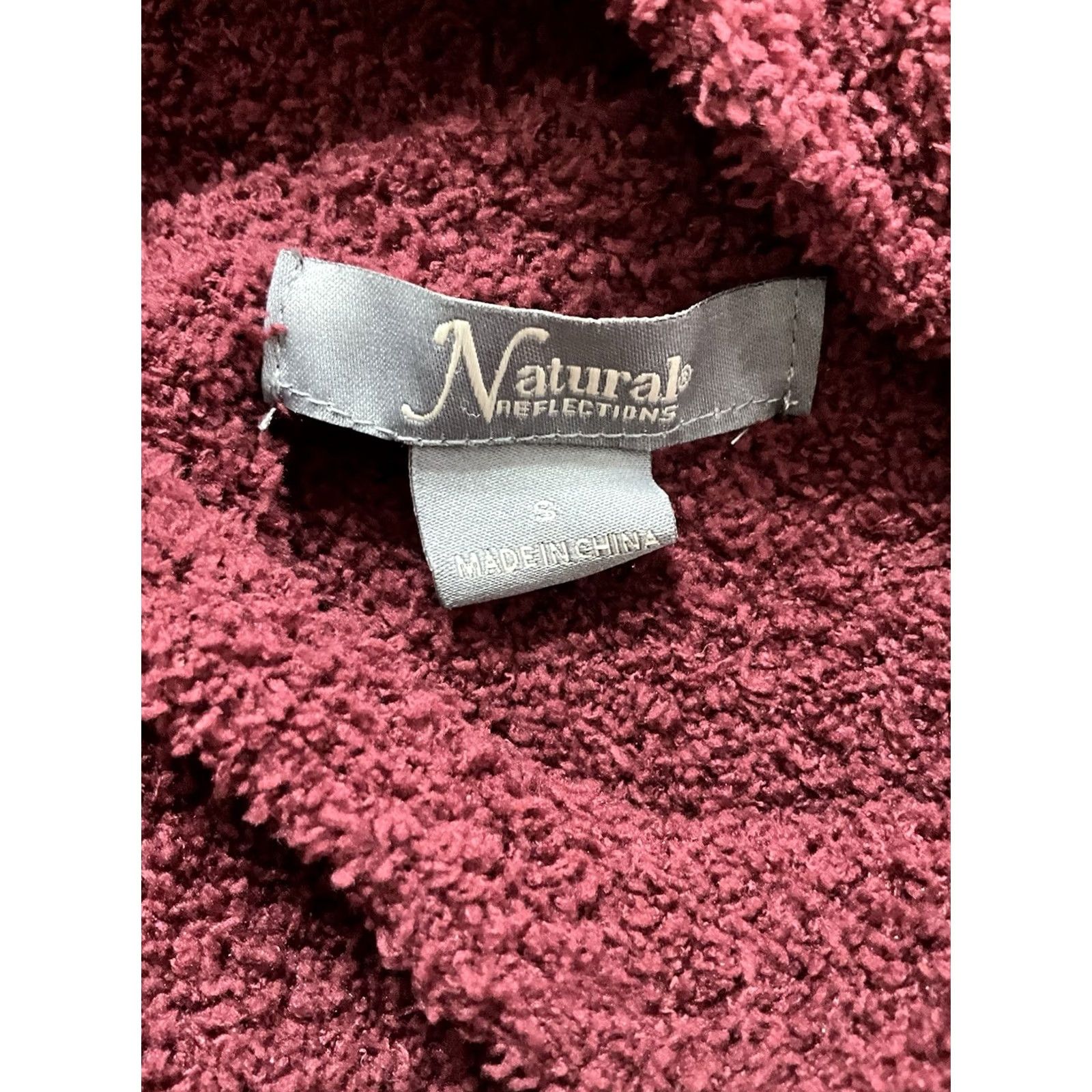 Vintage Natural Reflections Turtleneck Pullover Sweater Women S Rose Reflective 90s Nature Casual Pullover Size S / US 4 / IT 40 - 4 Thumbnail