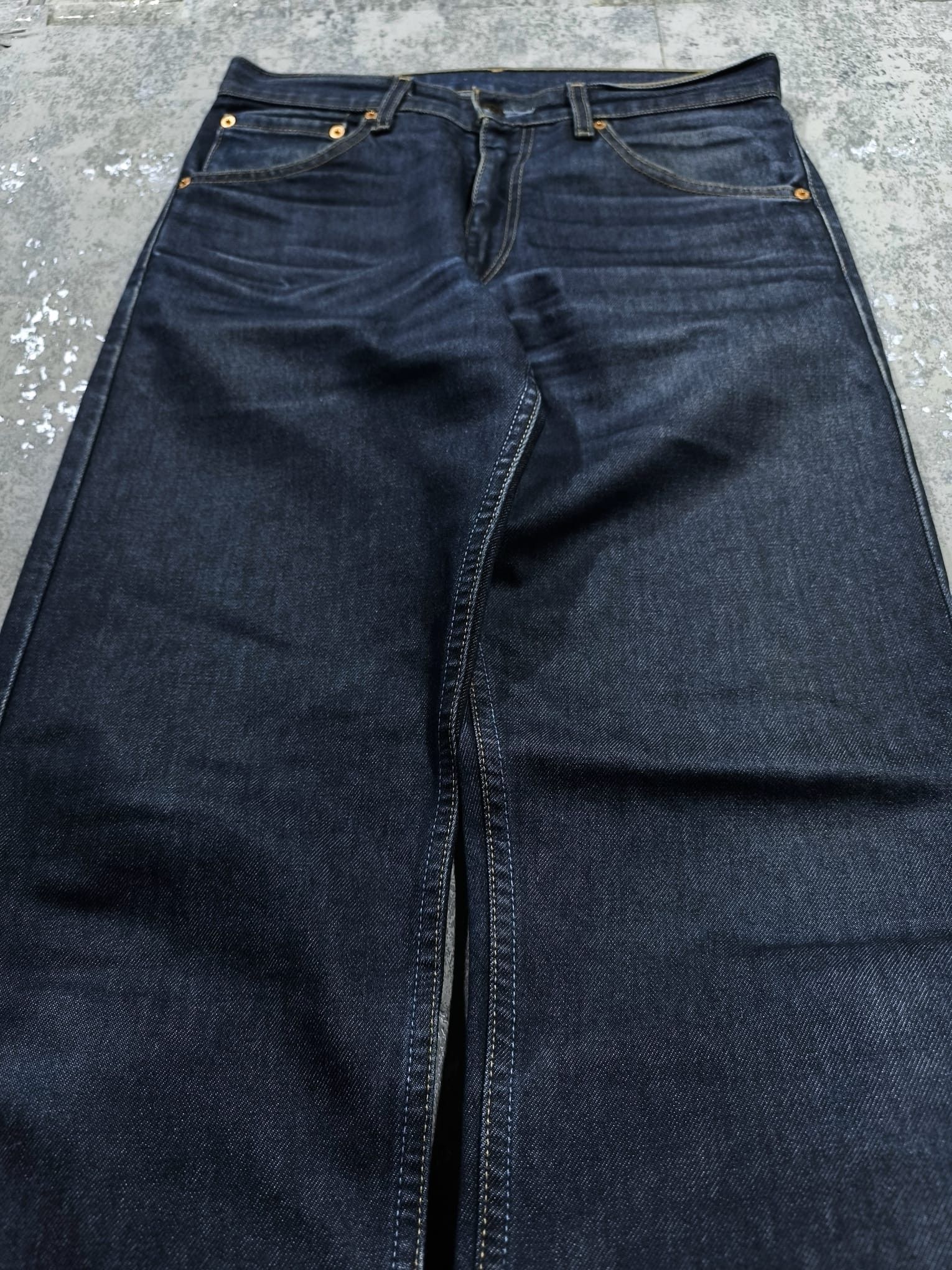 Levi's Vintage Clothing levis 521 shadow faded textured straight jeans Size US 30 / EU 46 - 6 Thumbnail