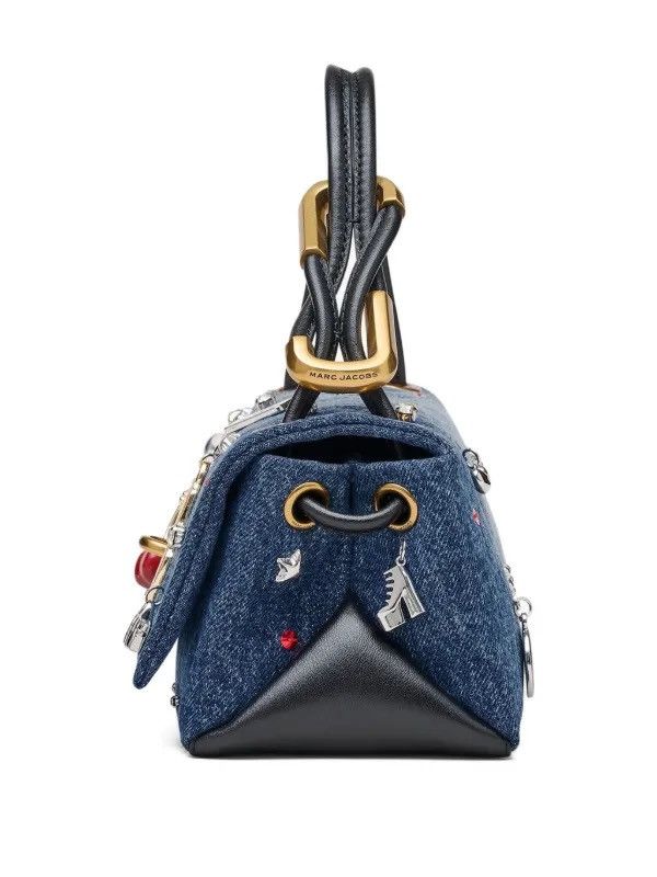 Marc Jacobs Marc Jacobs The Trinket Charm Denim Mini Dual Bag NWT Size ONE SIZE - 13 Thumbnail