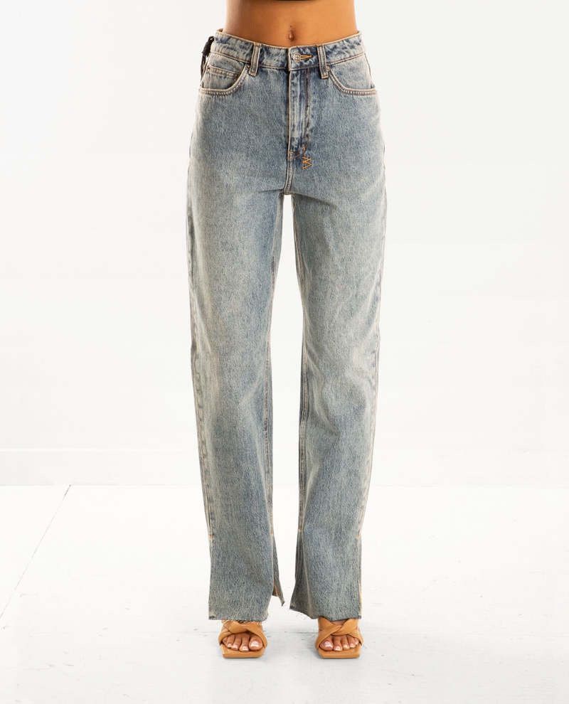 Ksubi Ksubi Women Playback Haven Spilt Denim Size 28" / US 6 / IT 42 - 1 Thumbnail