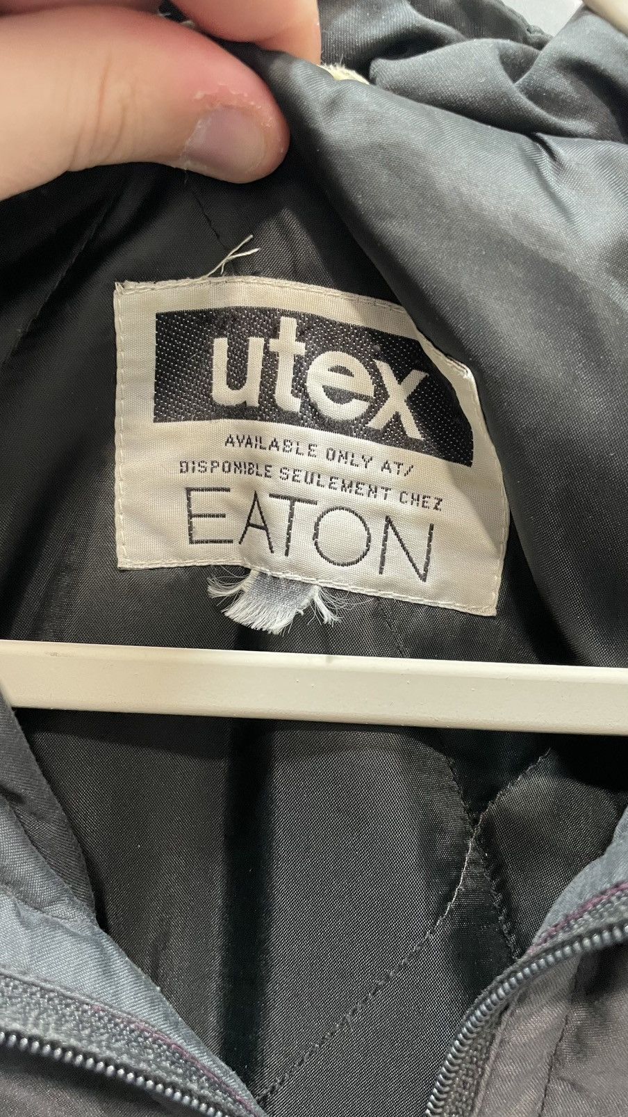 Designer Utex Gray Cotton Parka Size US L / EU 52-54 / 3 - 3 Thumbnail