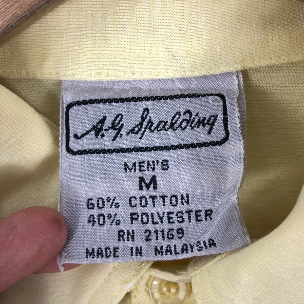 Vintage Vintage 80s A.G. Spalding Polos Small Logo Embroidered Size US M / EU 48-50 / 2 - 7 Thumbnail