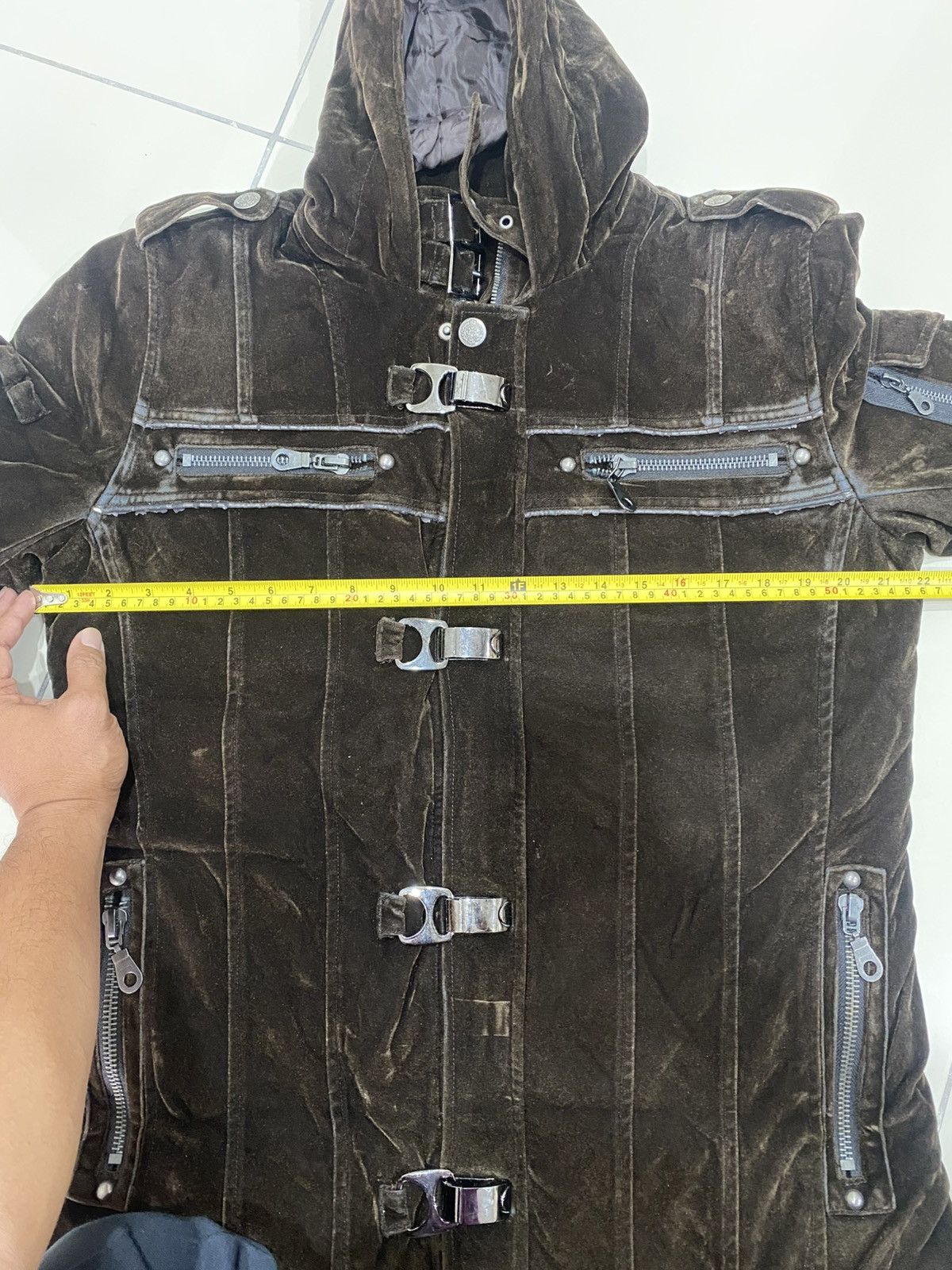 If Six Was Nine Rare In The Attic Velvet Parka Jacket Inspired LGB Size US L / EU 52-54 / 3 - 21 Thumbnail
