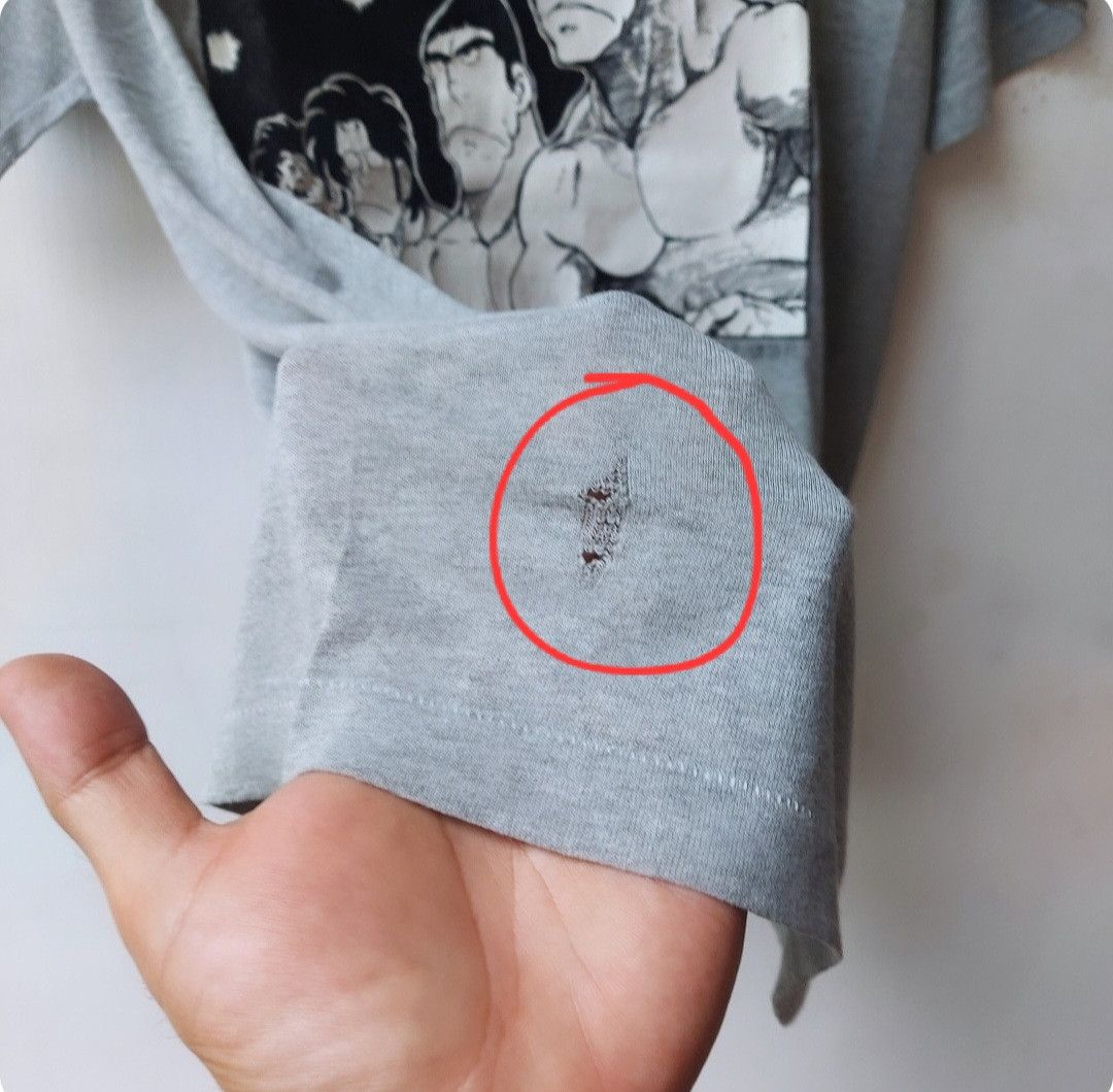 Japanese Brand × Vintage 🔥RARE🔥Vintage Japanese Anime Manga 1.2 No Sansiro Tshirt Size US M / EU 48-50 / 2 - 9 Thumbnail