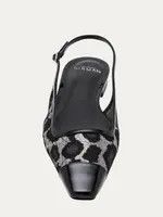 Alexandre Birman os11x0126 Olivia Lace Slingback Flats in Black Size US 7.5 / IT 37.5 - 4 Thumbnail