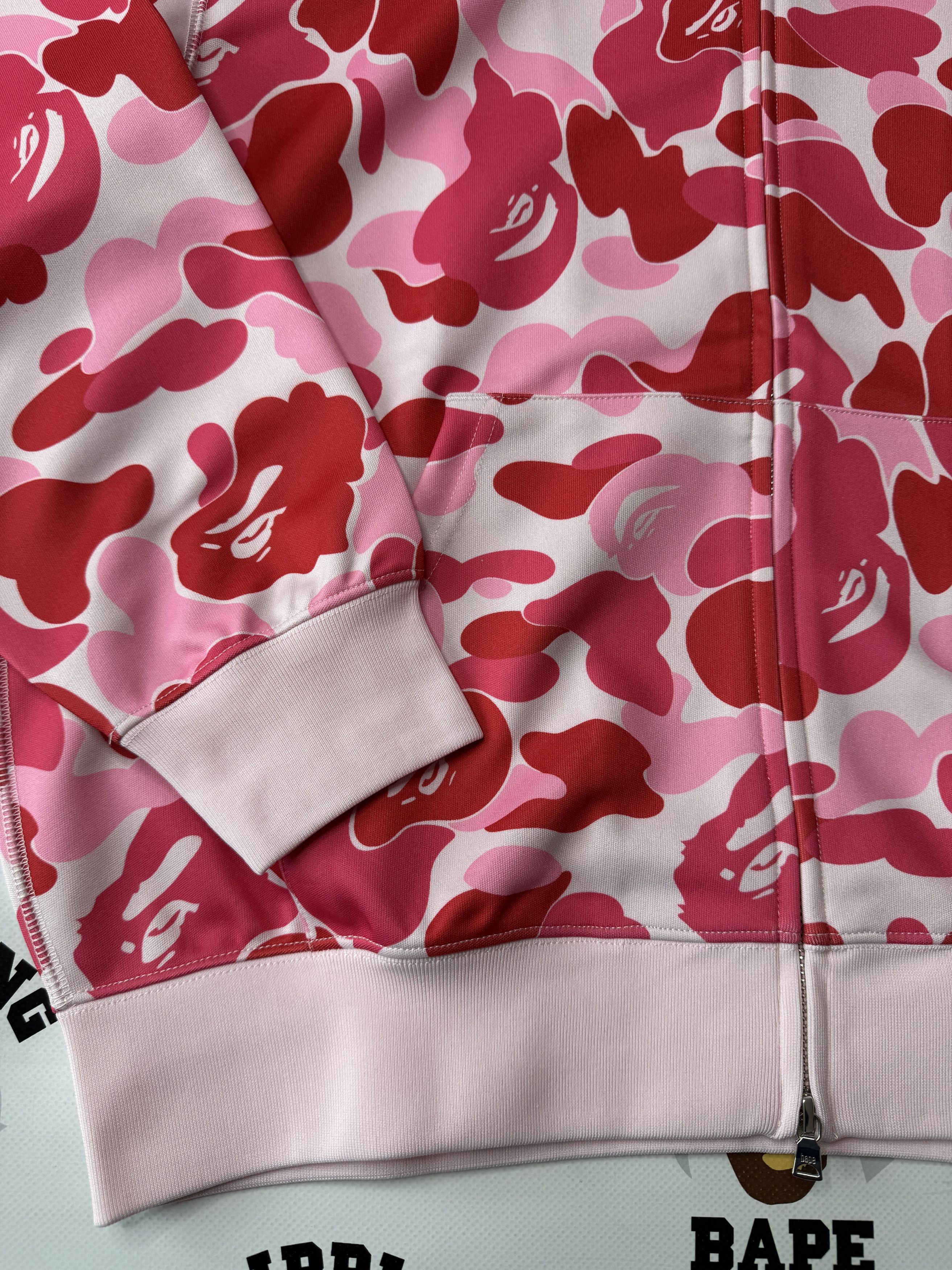 Bape BAPE ABC CAMO POLYESTER RELAXED FIT SHARK FULL ZIP HOODIE Size US L / EU 52-54 / 3 - 11 Thumbnail