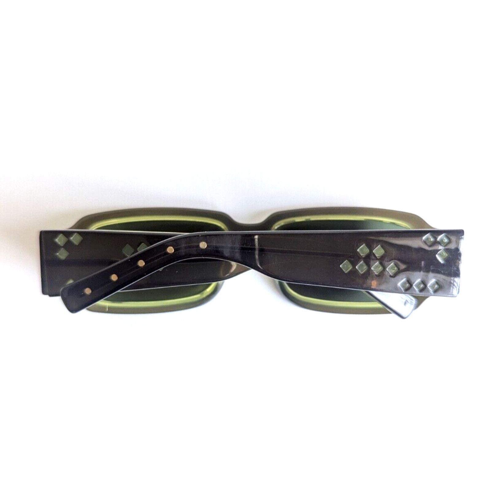 Bottega Veneta Bottega Veneta Rectangular Sunglasses Brown Moss Green $520 Size ONE SIZE - 4 Thumbnail