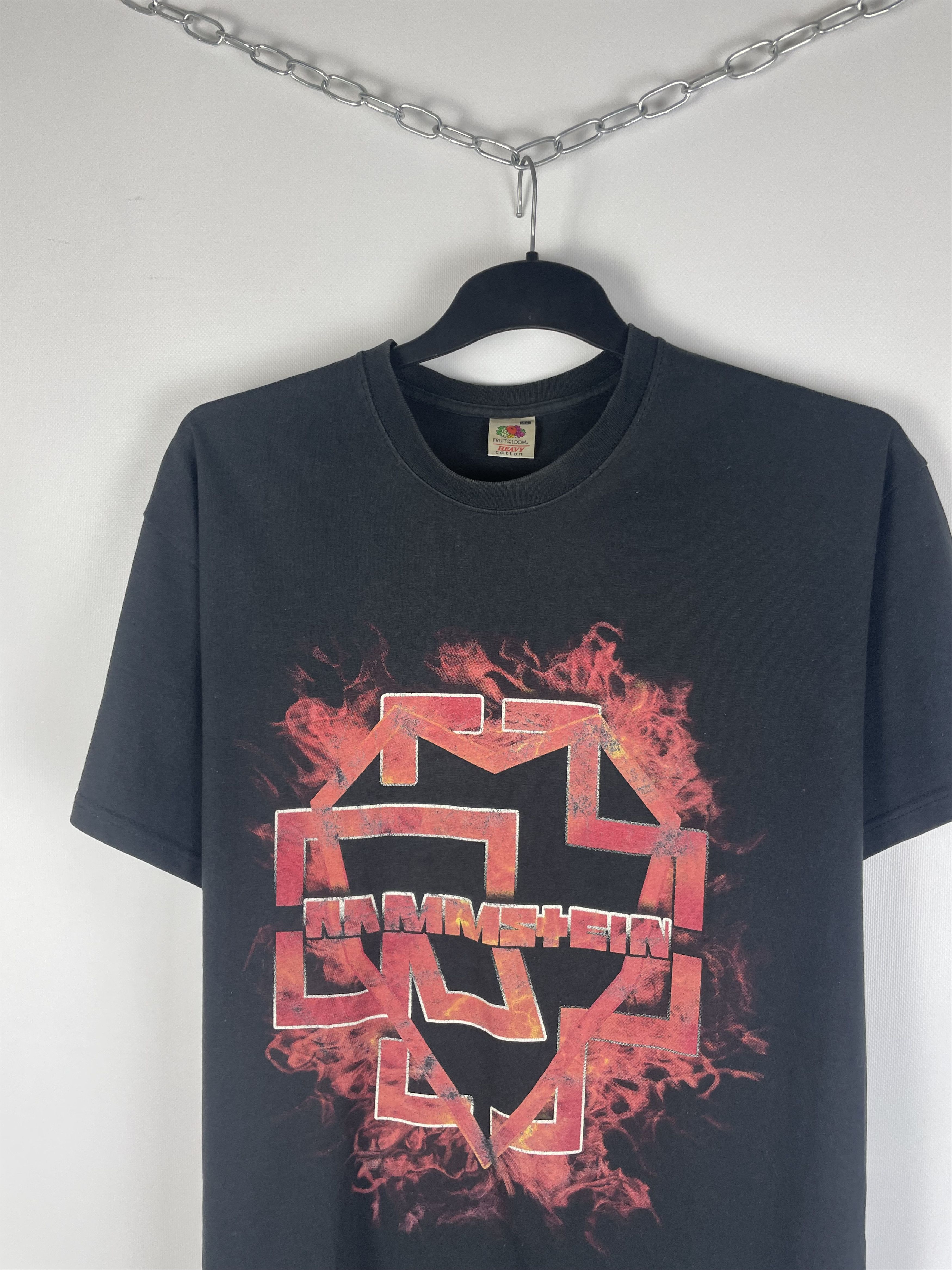 Band Tees Vintage Rammstein Band Tee Size US XL / EU 56 / 4 - 3 Thumbnail