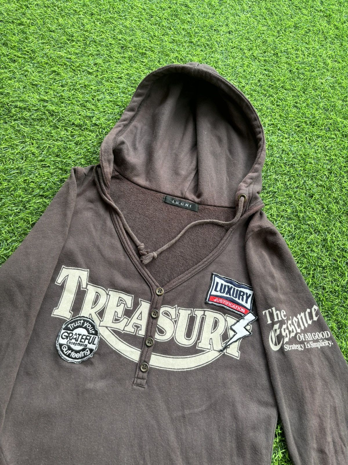 Hysteric Glamour Y2k Ingni Ifsixwasnine Punk Style Hoodie Size M / US 6-8 / IT 42-44 - 9 Thumbnail