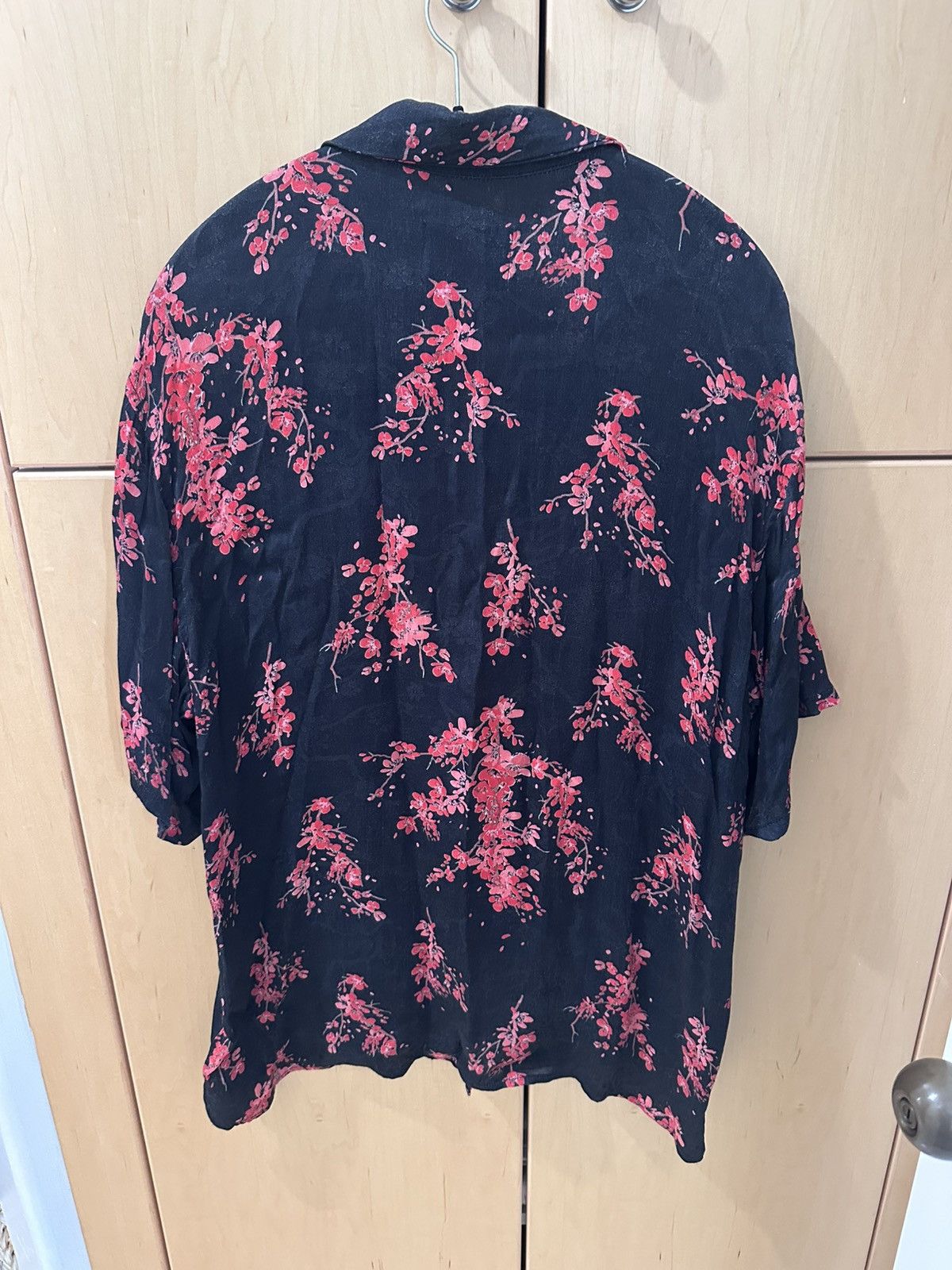 Represent Clo. Floral Shirt - Black Size US XL / EU 56 / 4 - 2 Thumbnail