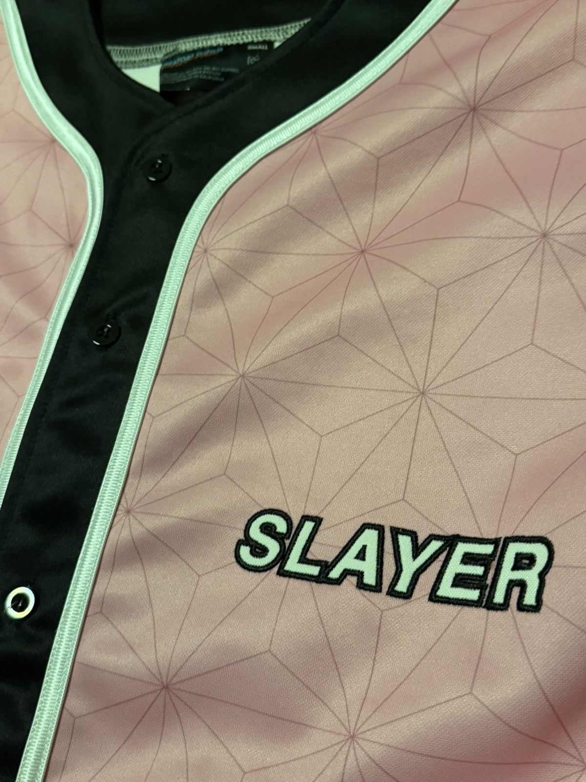 Other SLAYER //DEMON HYPE-LETHICS FULL JERSEY size small 21x27 Size US S / EU 44-46 / 1 - 2 Thumbnail
