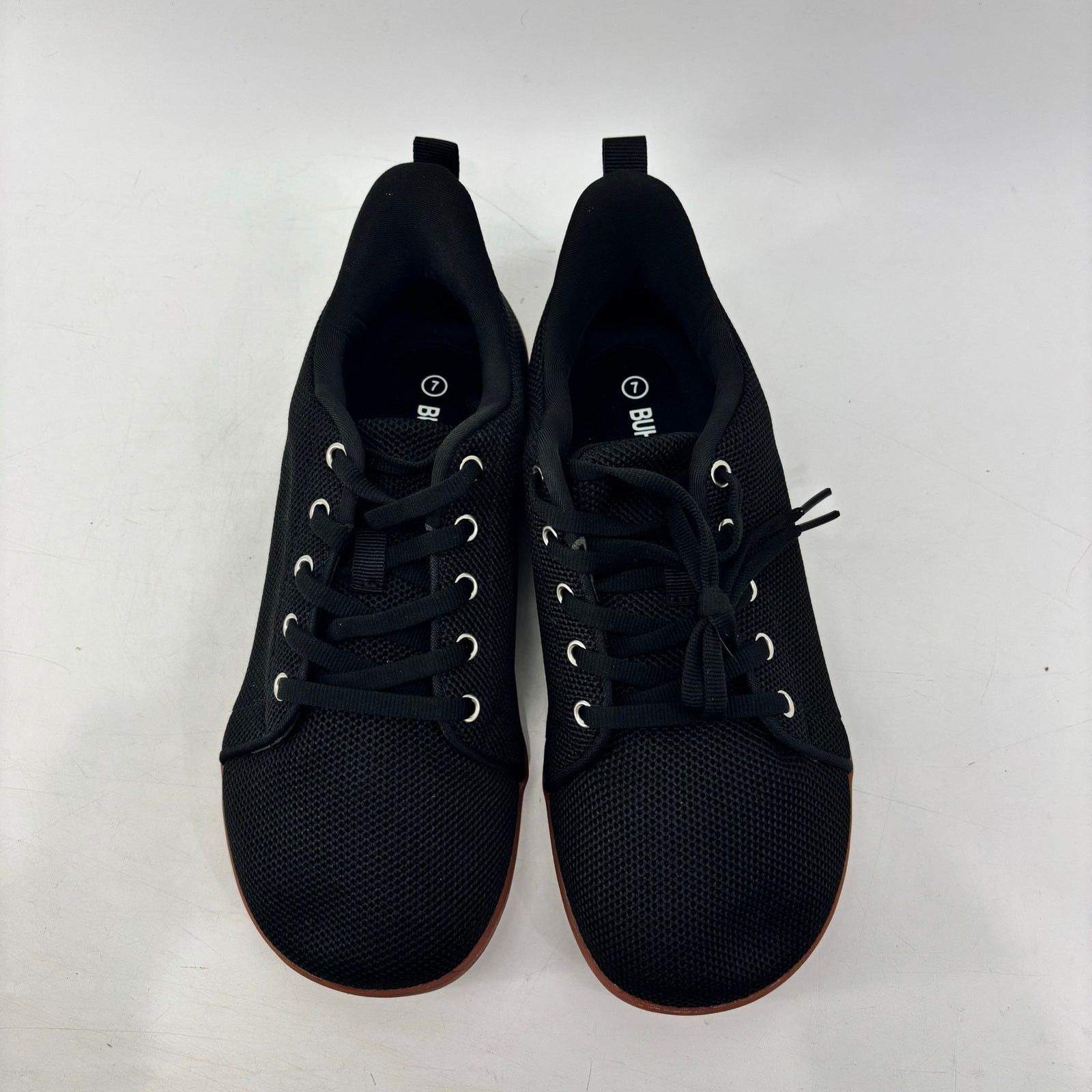 Other Buhcfbo Men’s Size 7 Black Comfort Lace Up Sneakers Comfort Size US 7 / EU 40 - 7 Thumbnail