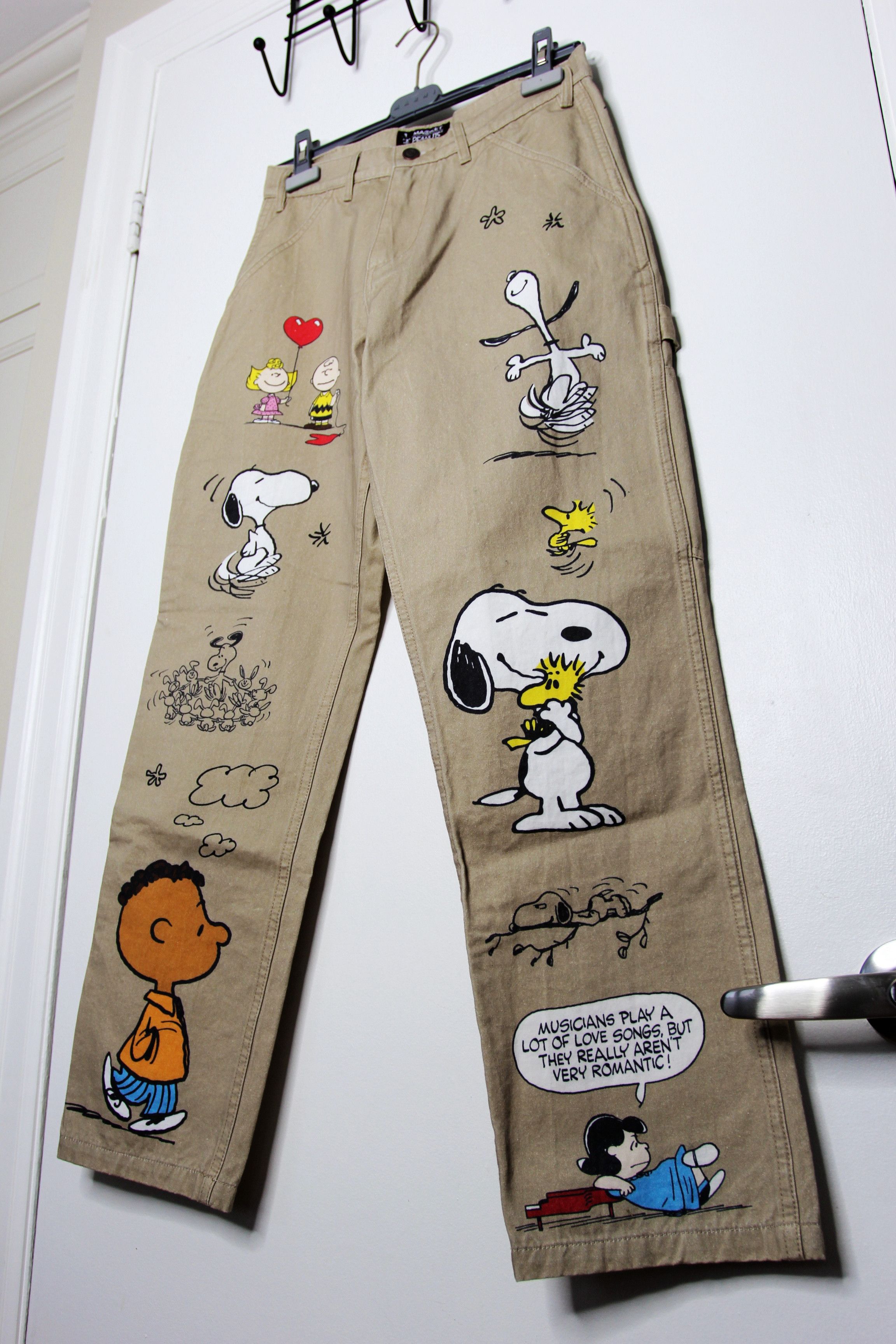 Market × Peanuts BNWT AW24 MARKET x PEANUTS CANVAS PANTS 28 Size US 28 / EU 44 - 5 Thumbnail