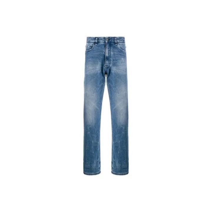 Fendi Fendi Loose Straight Wash Denim Jeans -2507 Size US 31 - 1 Thumbnail