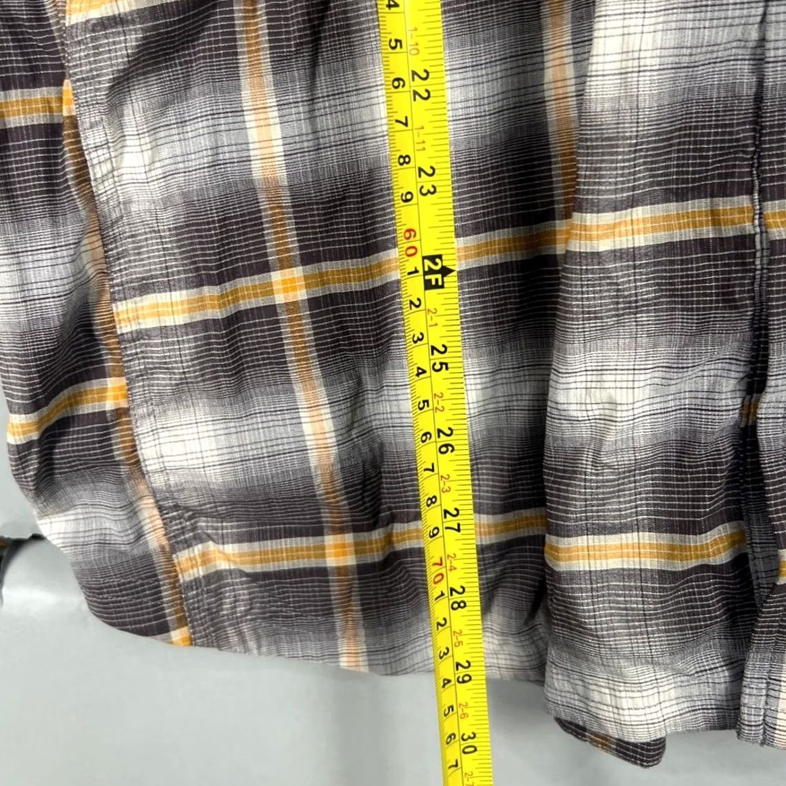 Vintage REI CO Op Plaid Button Down Short Sleeve XL Men's Size US 36 / EU 52 - 3 Thumbnail