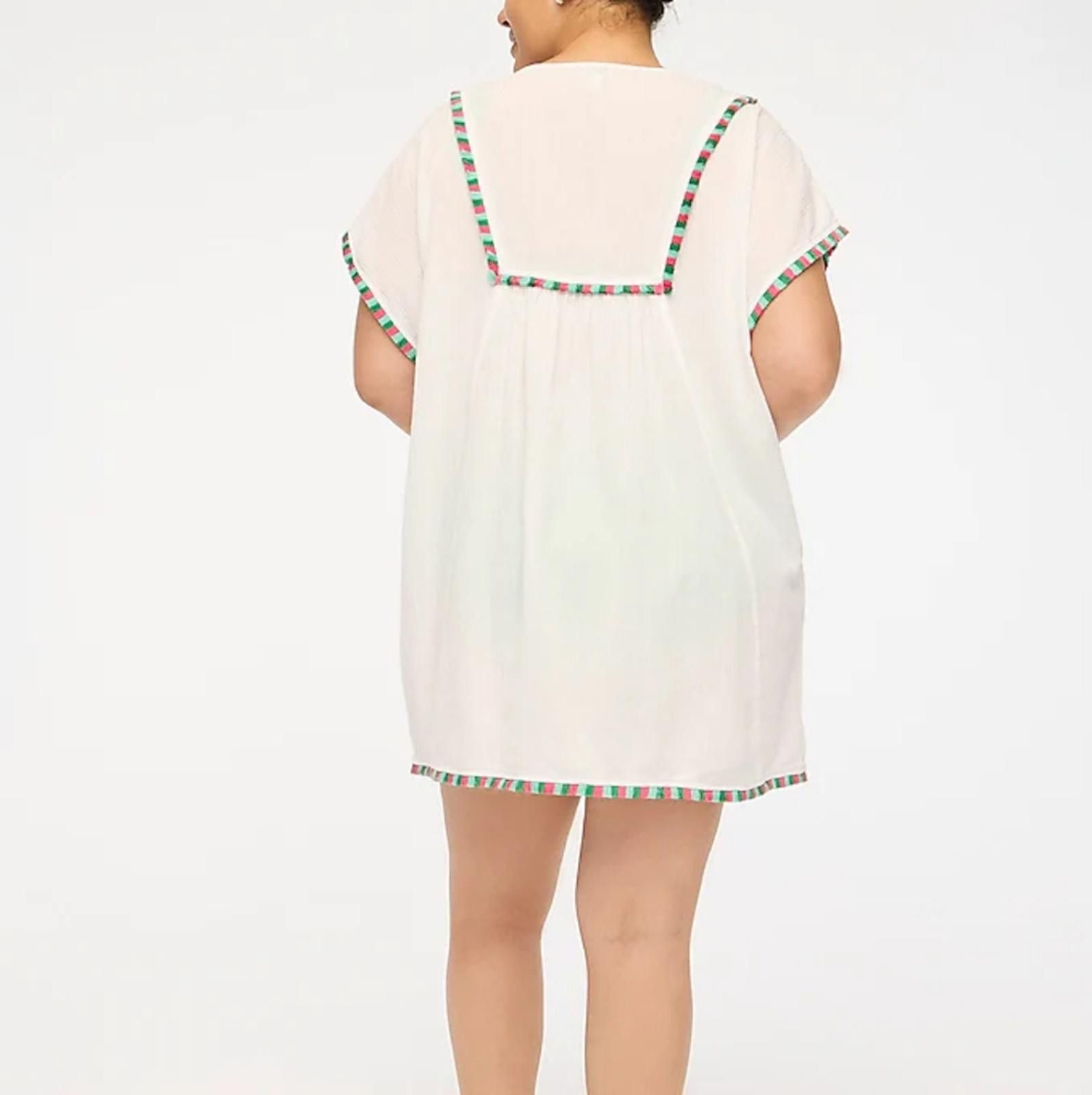 J.Crew J Crew Fringe Beach Tunic Size ONE SIZE - 2 Thumbnail