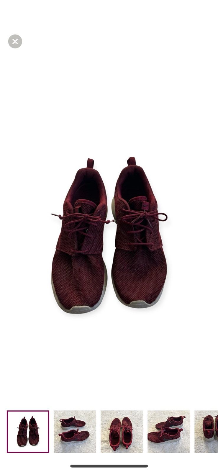 Nike Nike Roshe one k sneaker in team red size 13 Size US 13 / EU 46 - 1 Thumbnail