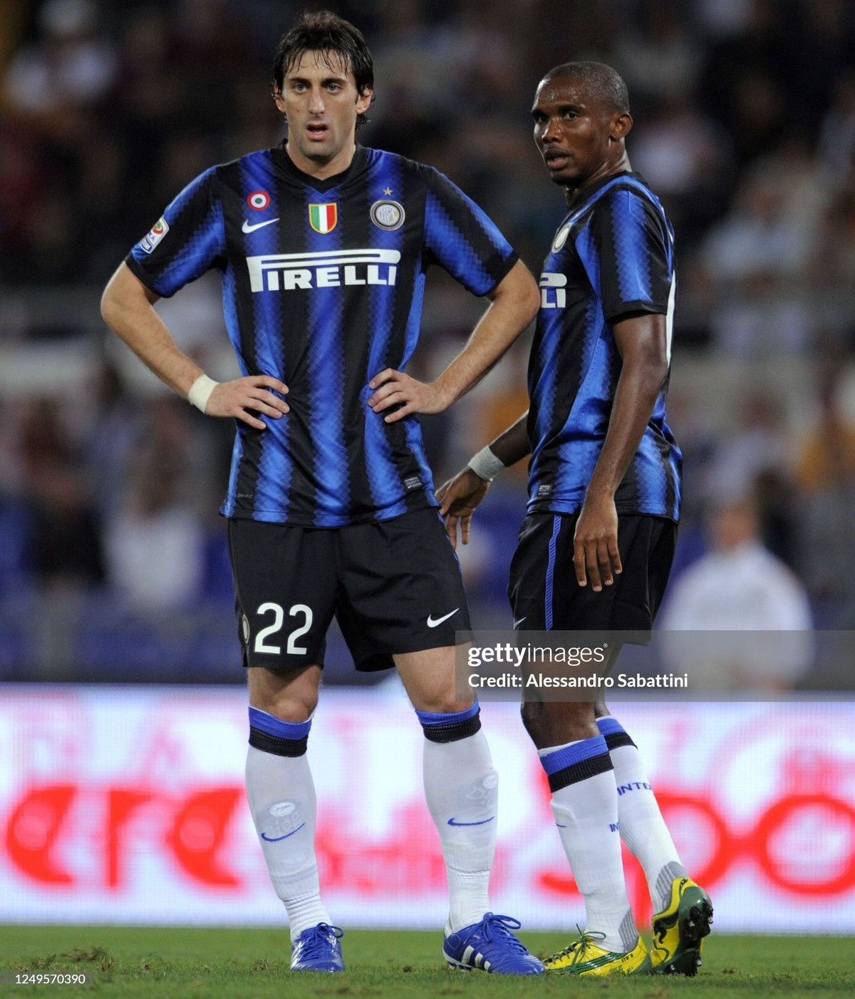 Nike × Vintage 2010 2011 PLAYER ISSUE Inter Milan Vintage Soccer Jersey Kit Size US M / EU 48-50 / 2 - 2 Thumbnail