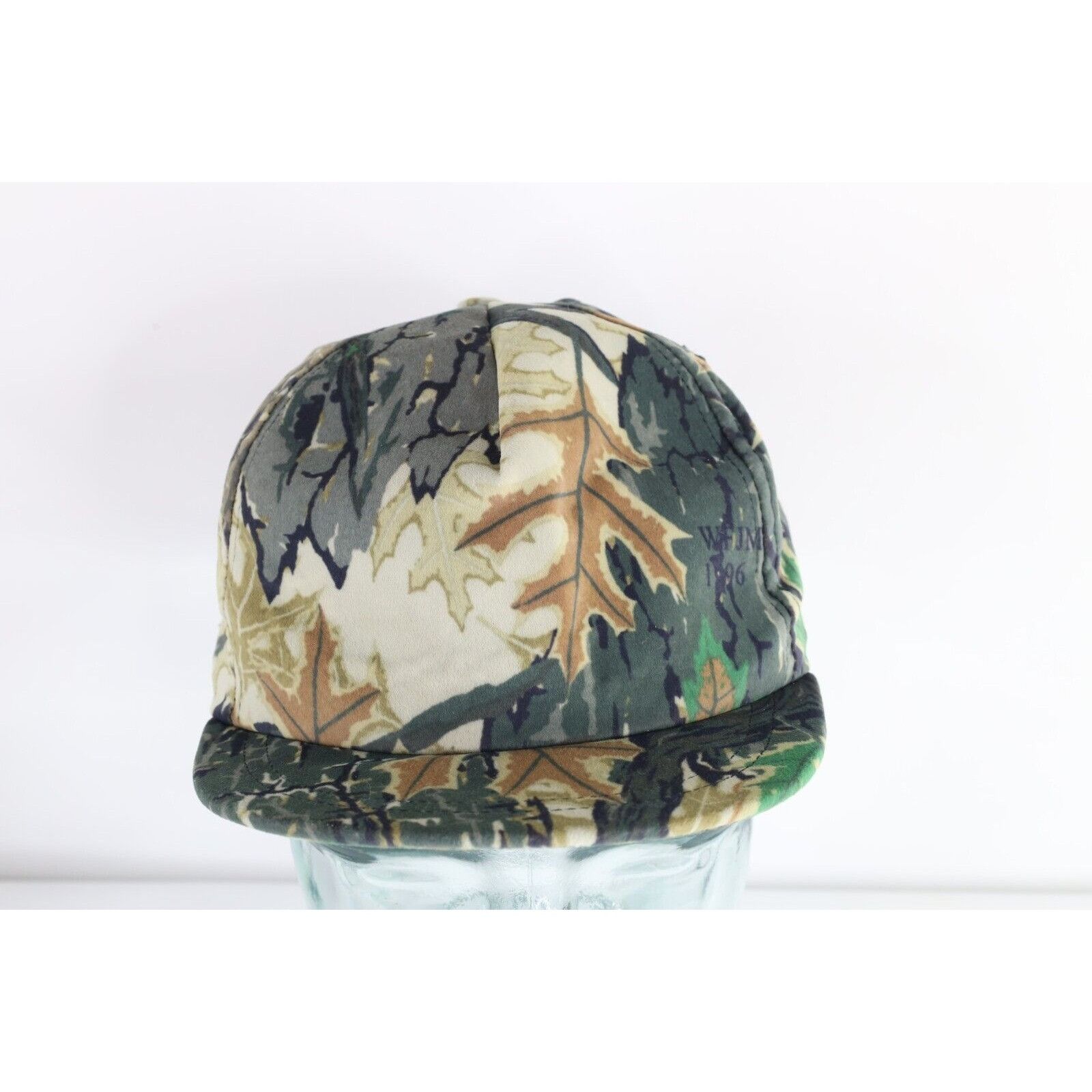 Vintage 90s Streetwear Predator Camouflage Chamois Cloth Hat