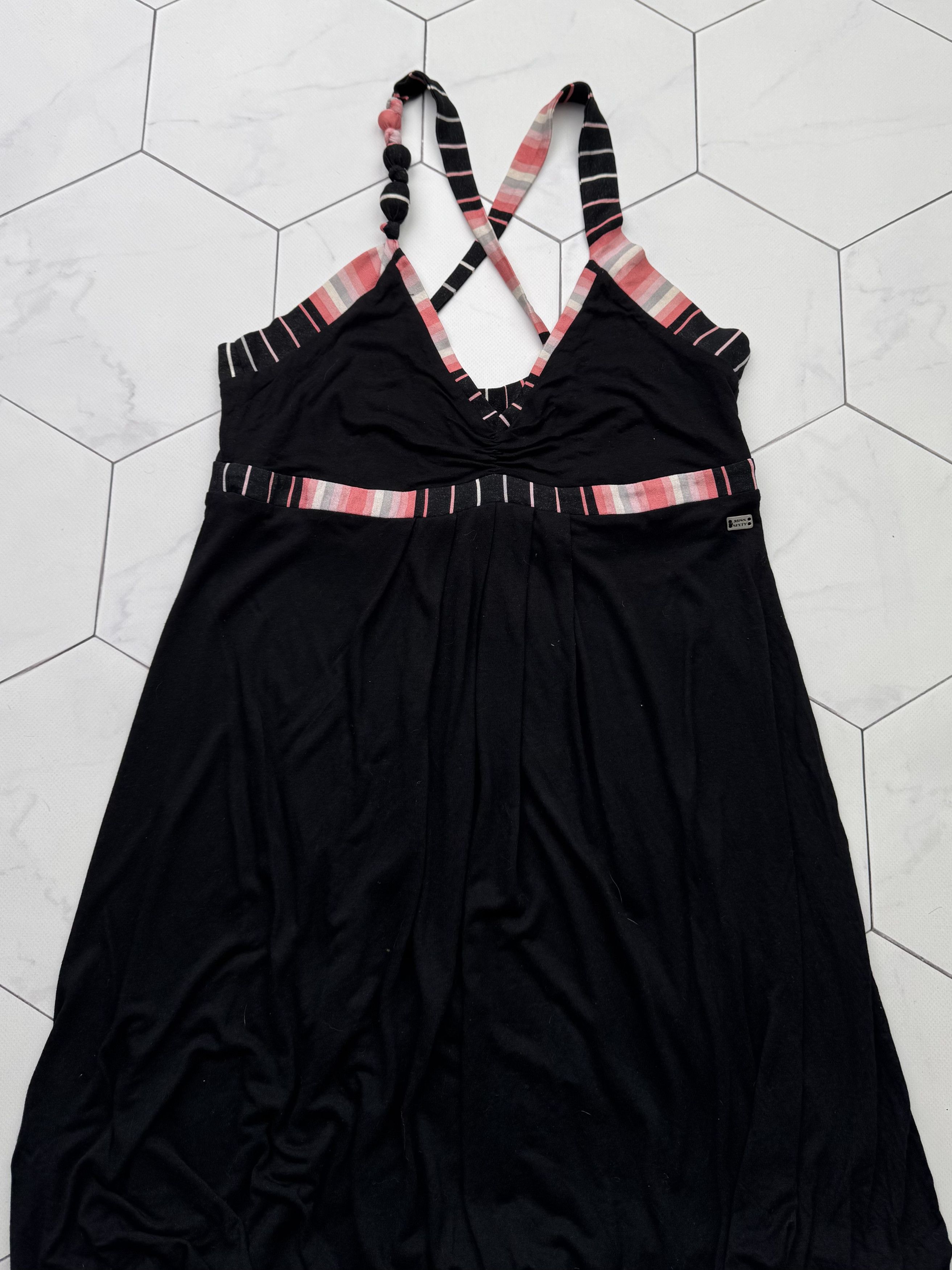 Miss Sixty Miss Sixty Vintage Baggy Dress (B320) Size M / US 6-8 / IT 42-44 - 2 Thumbnail