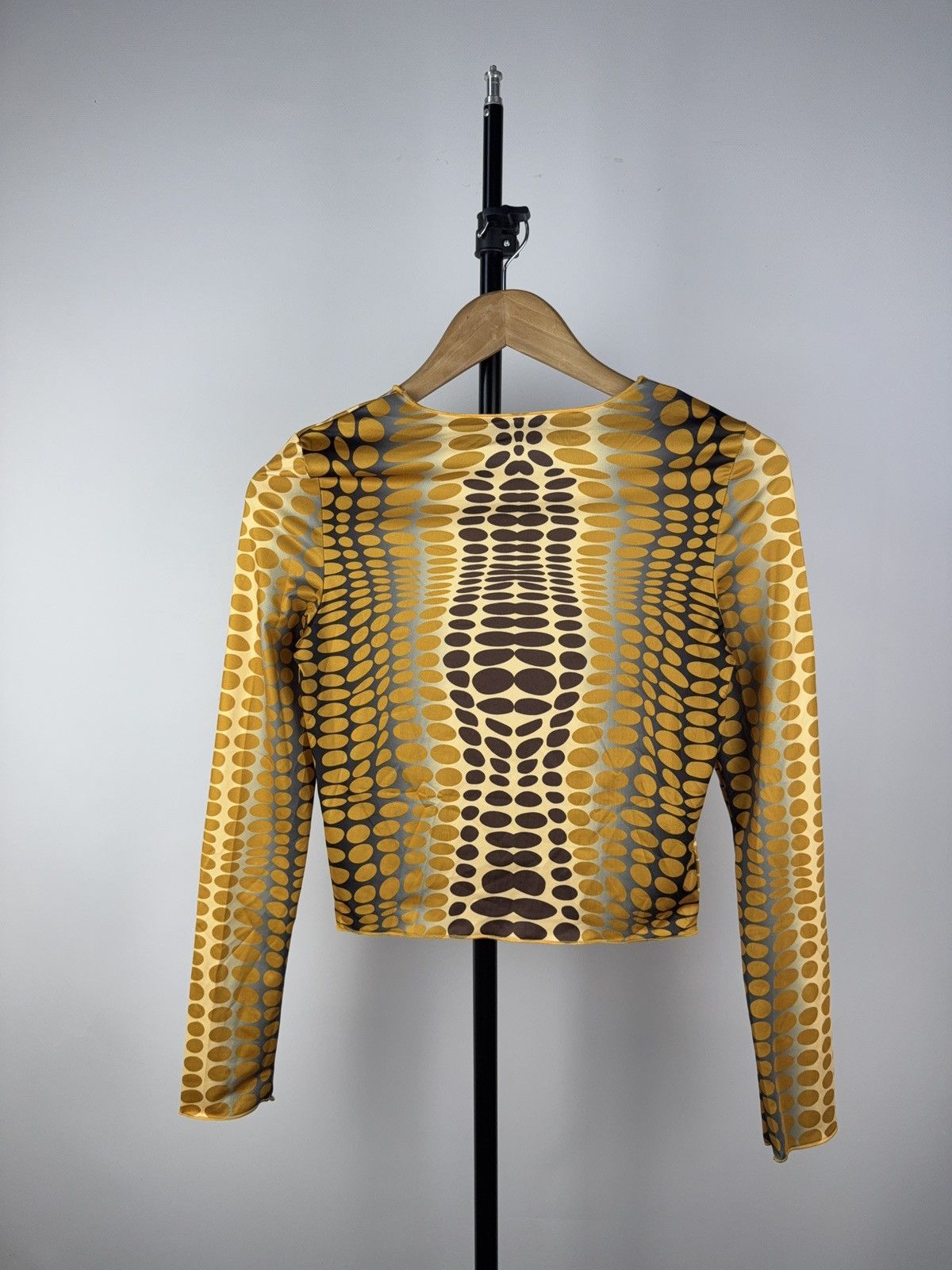 Japanese Brand Style❗️Save The Queen Jean Paul Gaultier Mesh Blouses Size L / US 10 / IT 46 - 4 Thumbnail
