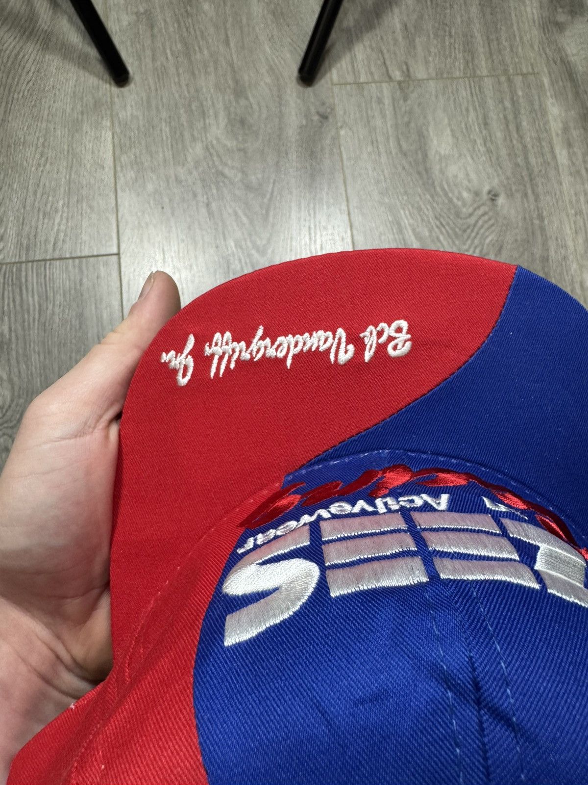 Jerzees × NASCAR × Vintage Bob Vandergriff Jr Jerzees Activewear Racing Snapback Size ONE SIZE - 4 Thumbnail