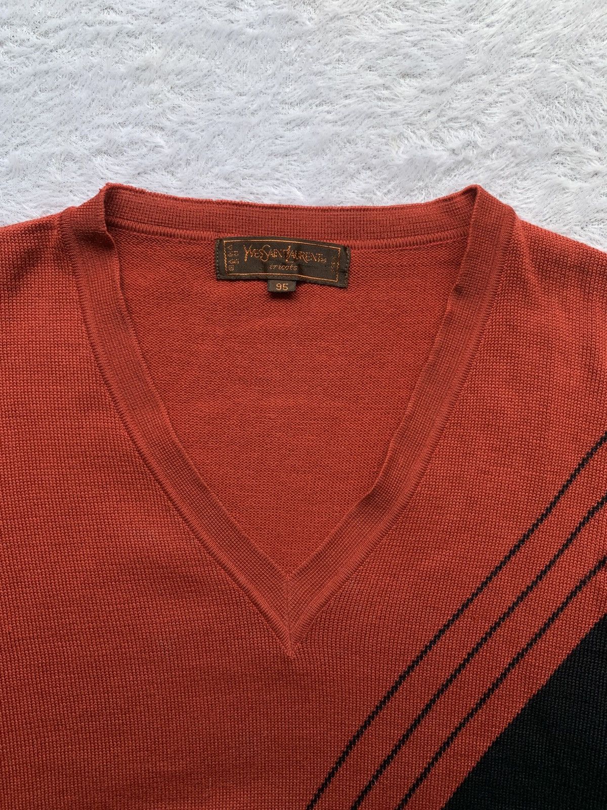 Yves Saint Laurent Vintage 90’s ysl tricots knitwear Size US M / EU 48-50 / 2 - 5 Thumbnail