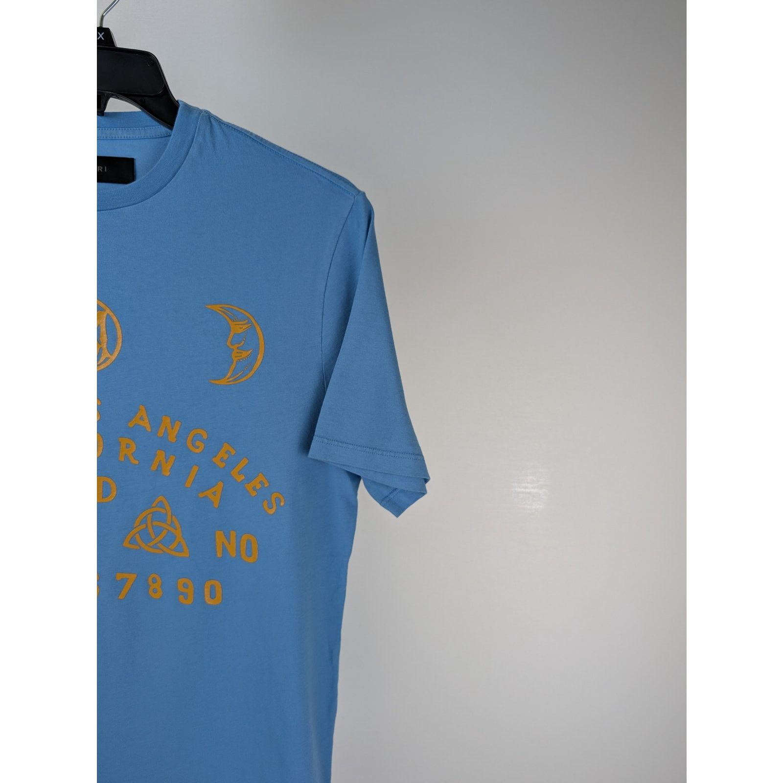 Amiri o1rshd1 Ouija Board Tee T-Shirt in Carolina Blue Size US XL / EU 56 / 4 - 4 Thumbnail