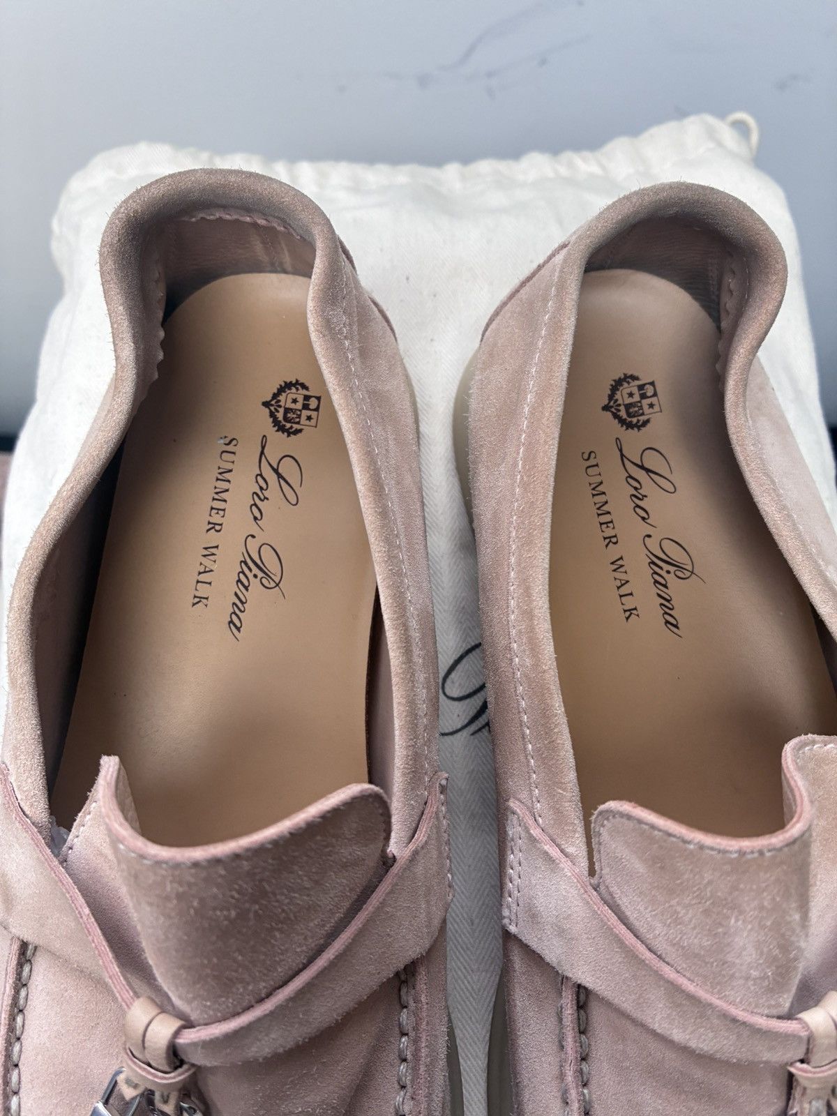 Loro Piana Loro piana pink summer charm walk uk 6.5 eu 39.5 Size US 9.5 / IT 39.5 - 2 Thumbnail