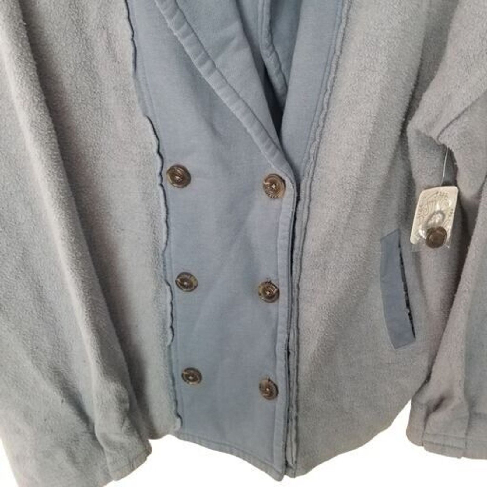 Free People Free People Bayside Blazer Oversized Boho Chic Indie Hippie Size S / US 4 / IT 40 - 3 Thumbnail