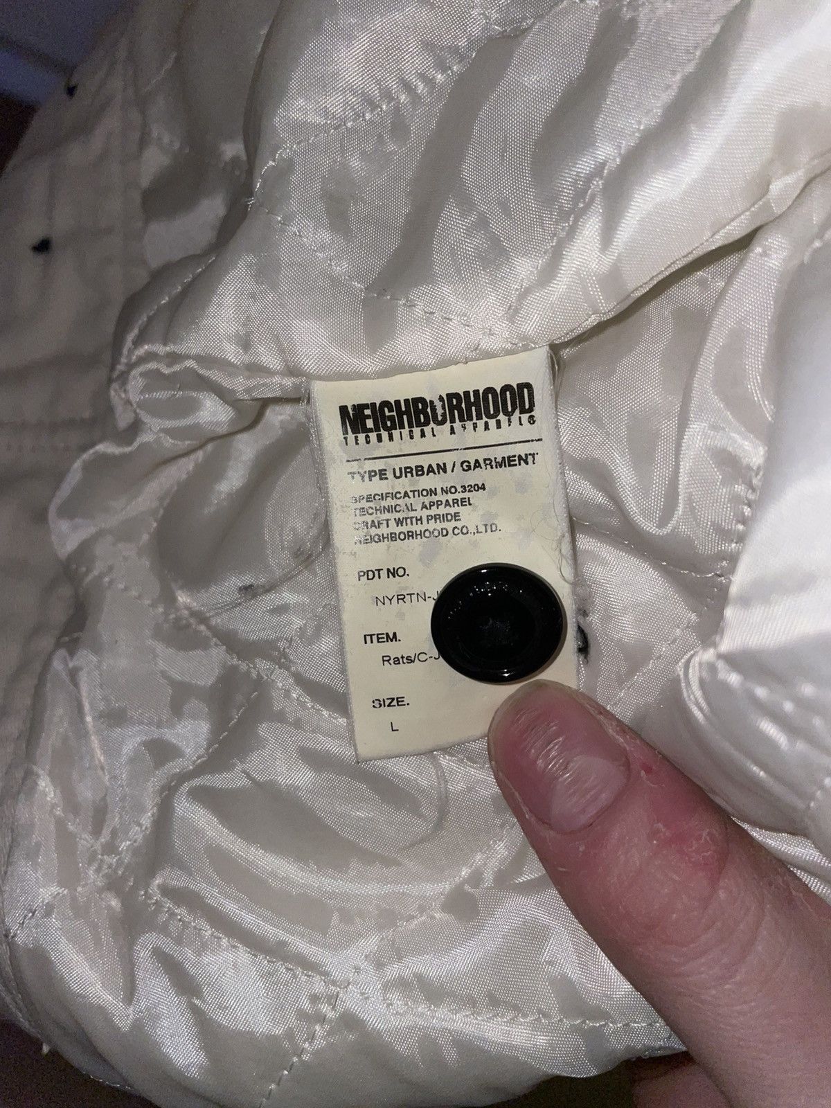 Neighborhood Neighborhood lightweight jacket Size US L / EU 52-54 / 3 - 5 Thumbnail