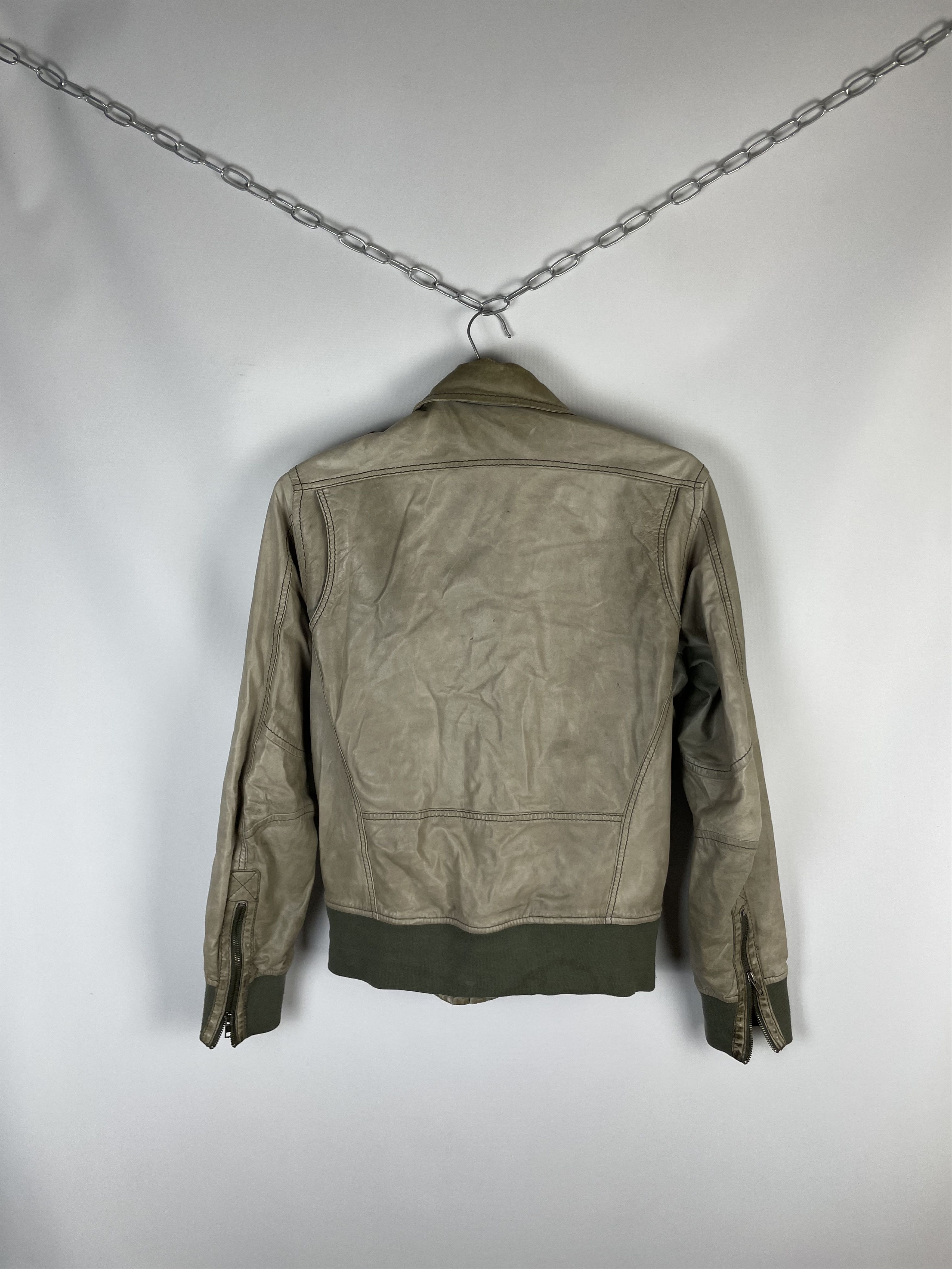 Diesel Vintage Diesel Leather Jacket Size US L / EU 52-54 / 3 - 10 Thumbnail