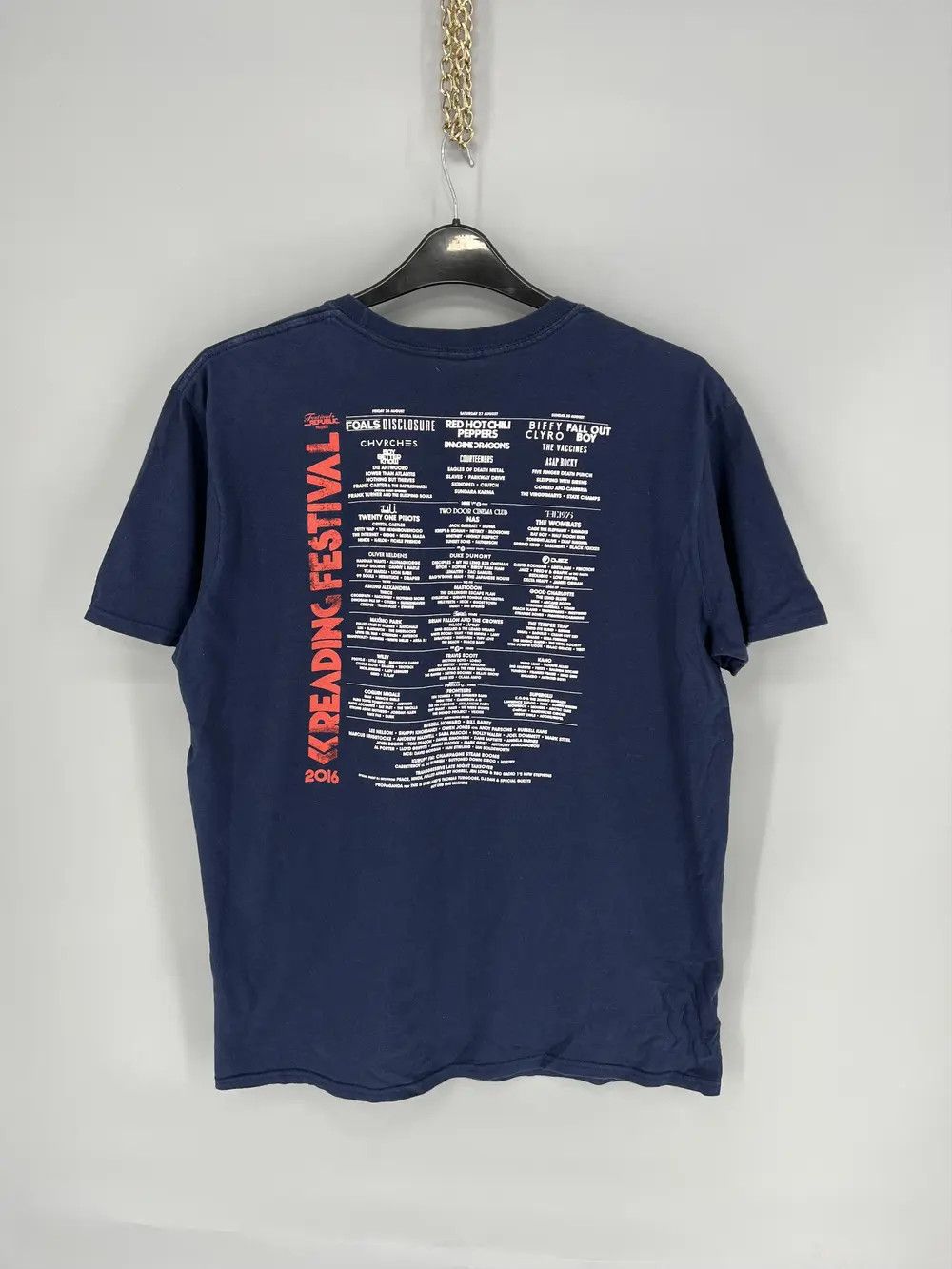 Band Tees Vintage Y2k Reading Festival Tour T Shirt 2016 Band tee Size US M / EU 48-50 / 2 - 10 Thumbnail