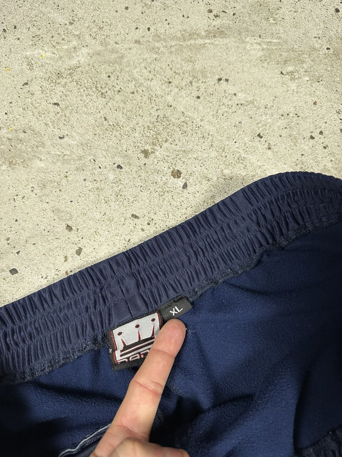 Damani Dada × Vintage Vintage 90s Dada Supreme Baggy Navy Track Pants rap hip hop Size US 34 / EU 50 - 11 Thumbnail