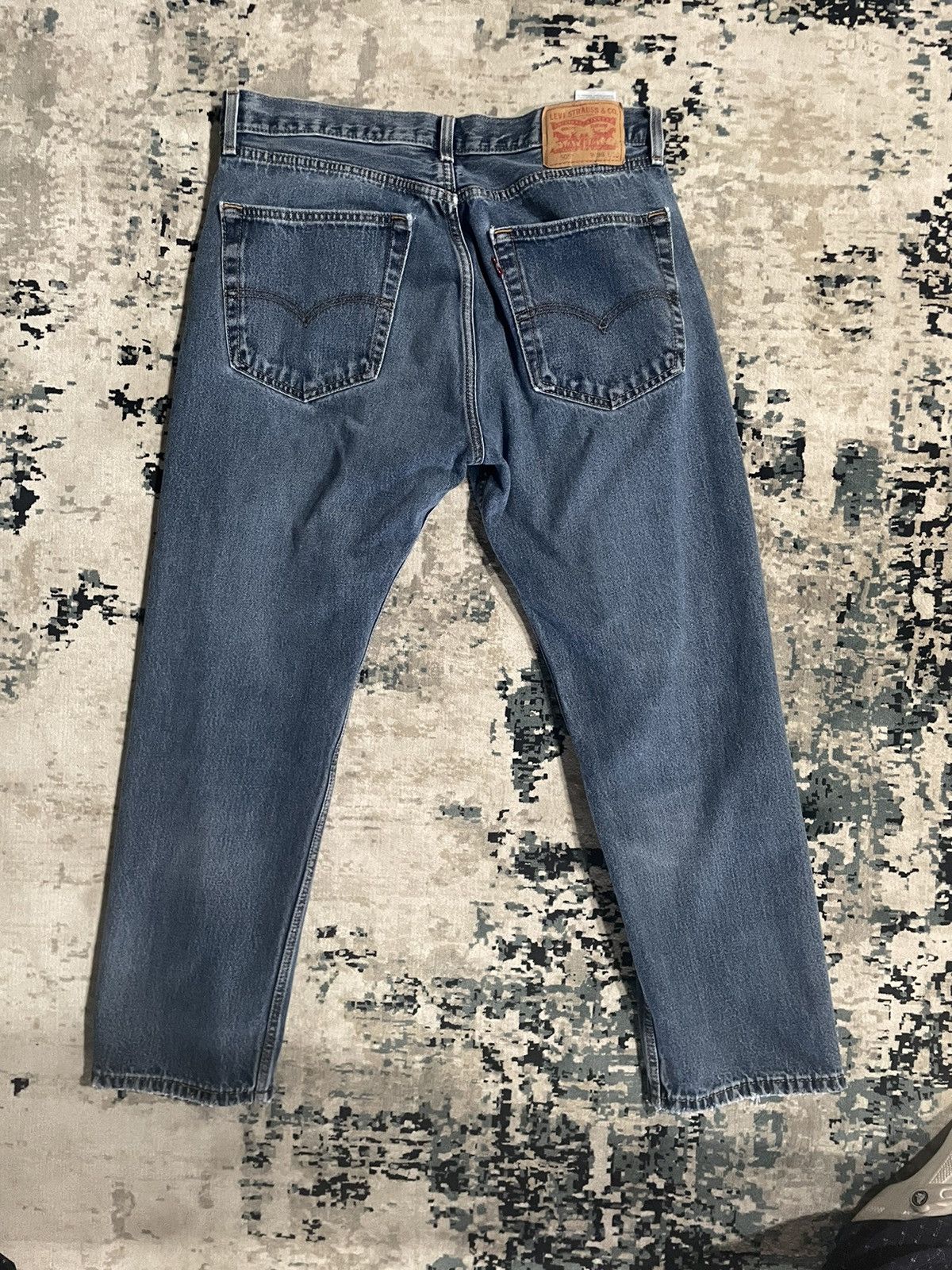 Levi's Vintage Clothing × Vintage Vintage Baggy Levi 505 Denim Size US 36 / EU 52 - 2 Thumbnail