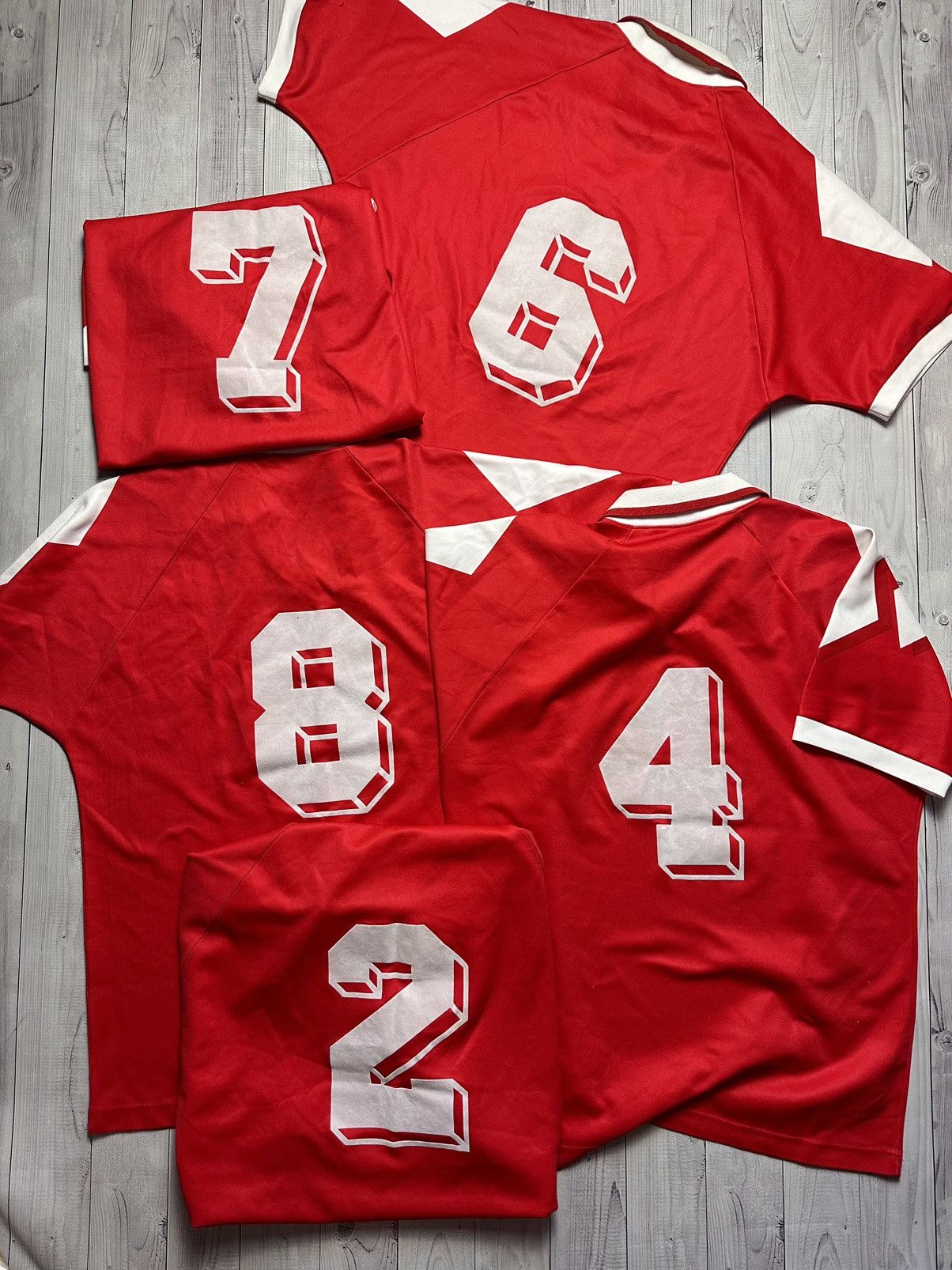 Lotto Sport × Vintage 11 Jerseys Team soccer lotto size XL retro rare Size US XL / EU 56 / 4 - 2 Thumbnail