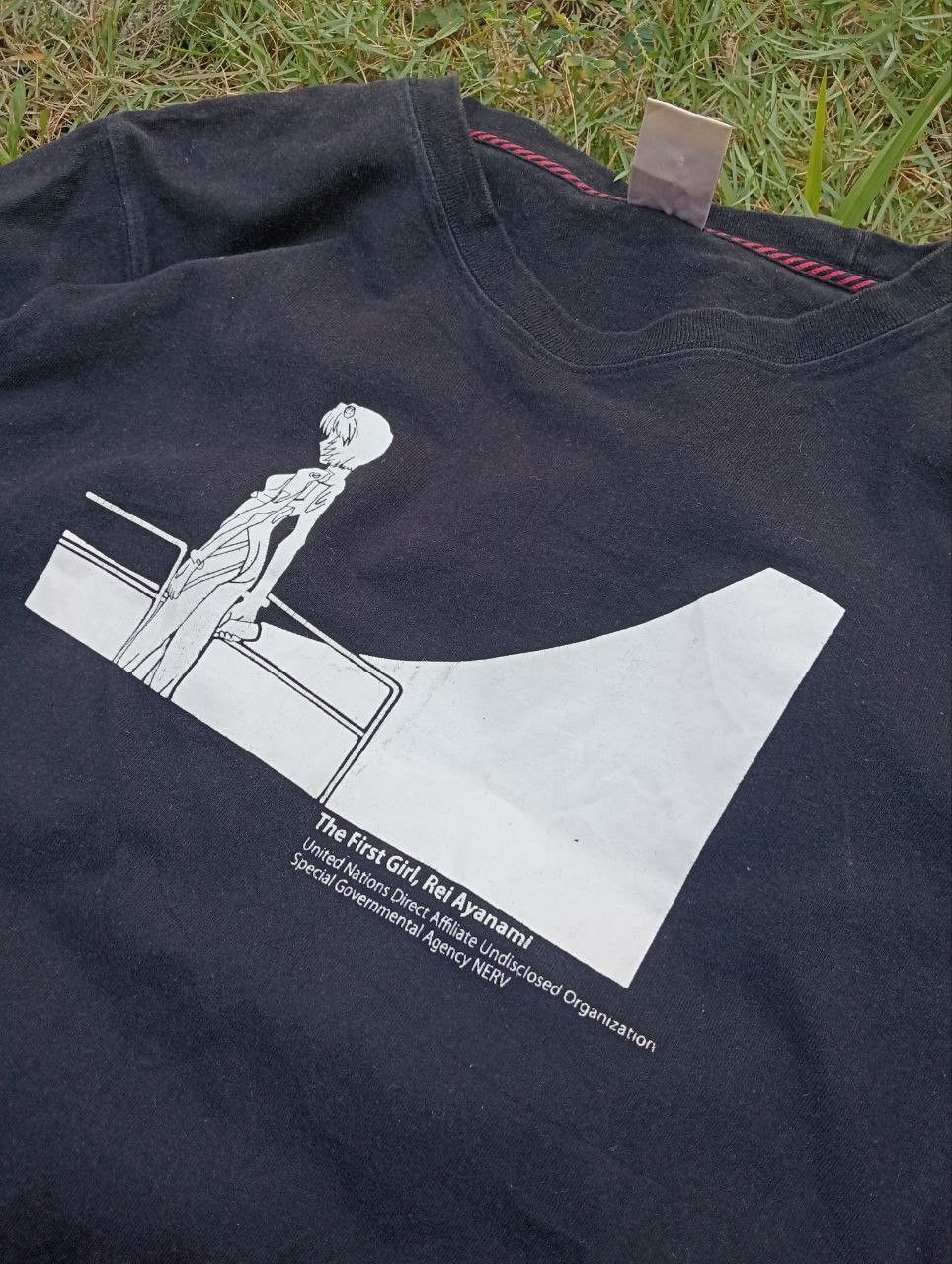Anime Vintage Rei Ayanami Evangelion Tees - Size M Size US M / EU 48-50 / 2 - 4 Thumbnail