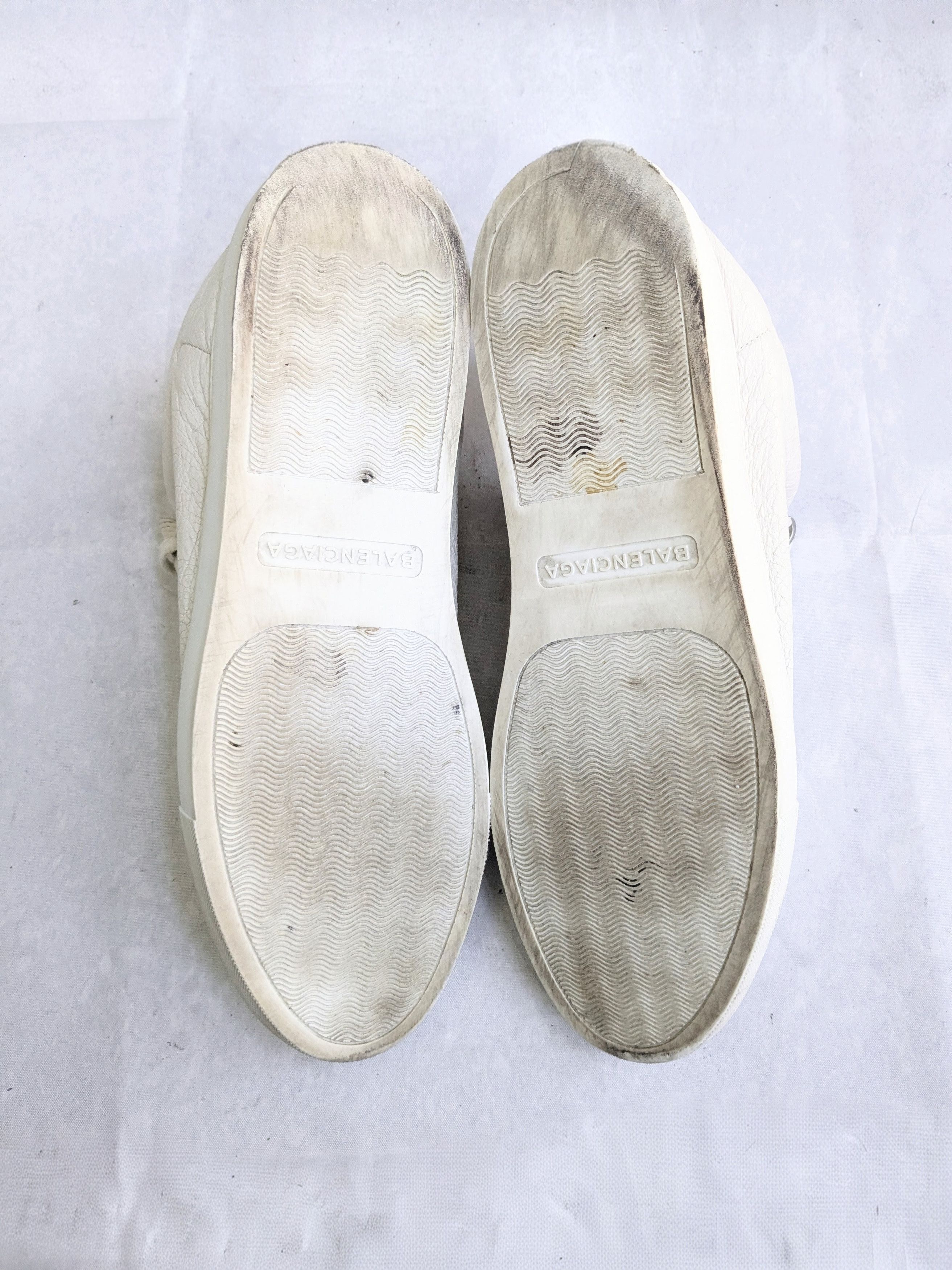 Balenciaga Balenciaga Arena Sneakers White 13 Low Tops Leather Size US 13 / EU 46 - 12 Thumbnail