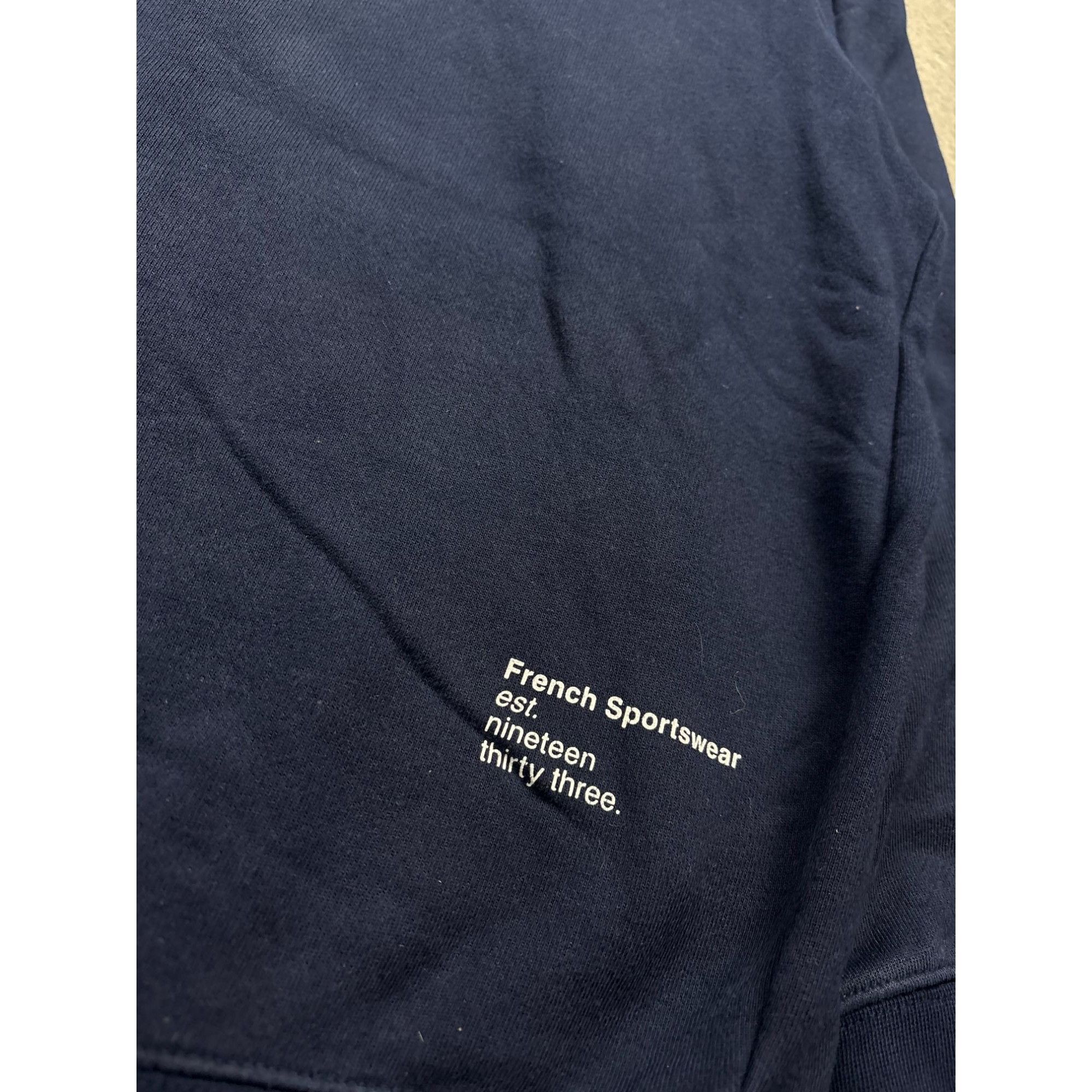 Lacoste Lacoste Mens Navy Blue Full-Zip Hoodie With Embroidered Logo Size US L / EU 52-54 / 3 - 10 Thumbnail