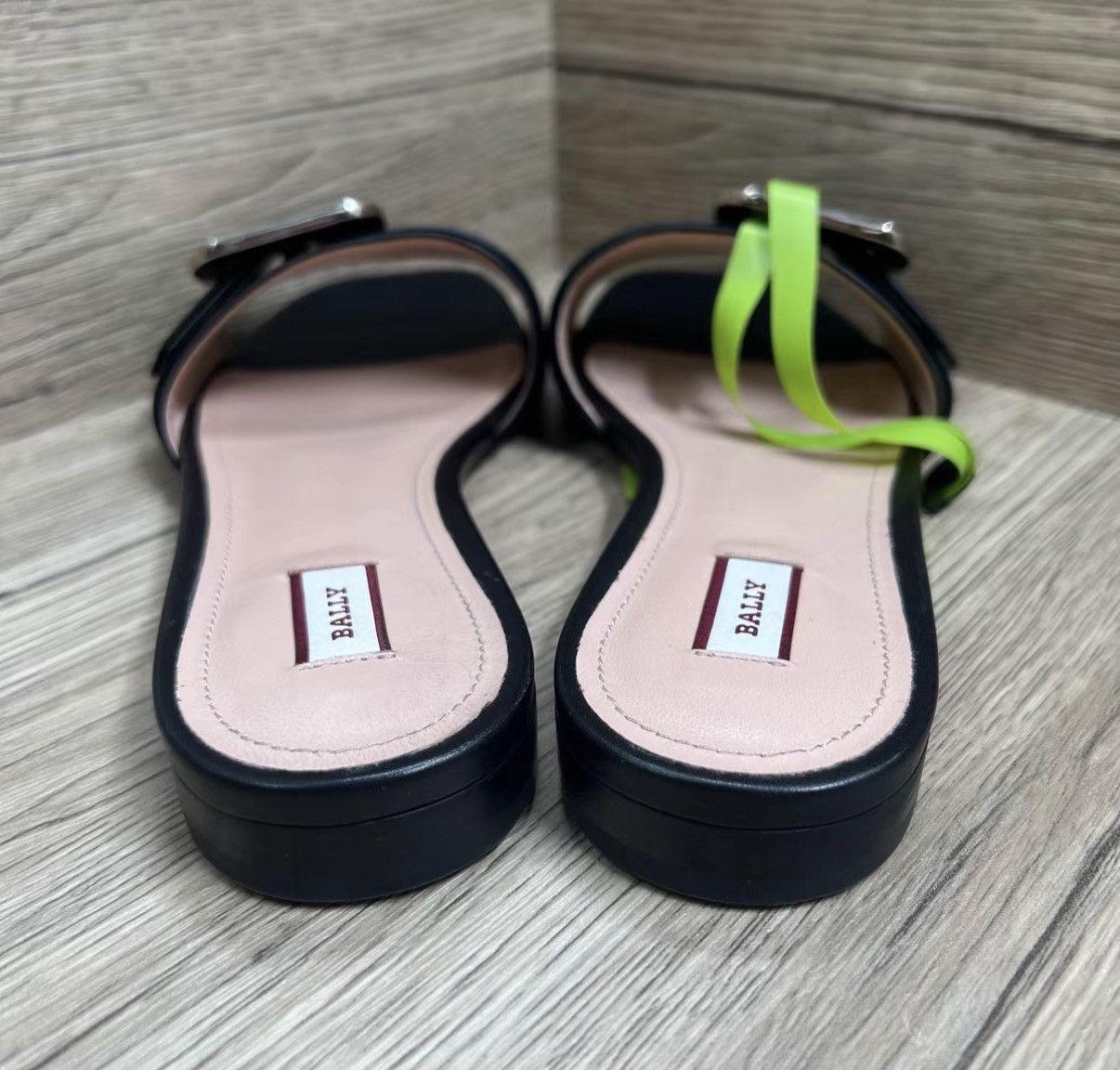 Bally Bally Black Square Rhinestone Slides J41 Size US 6.5 / IT 36.5 - 4 Thumbnail