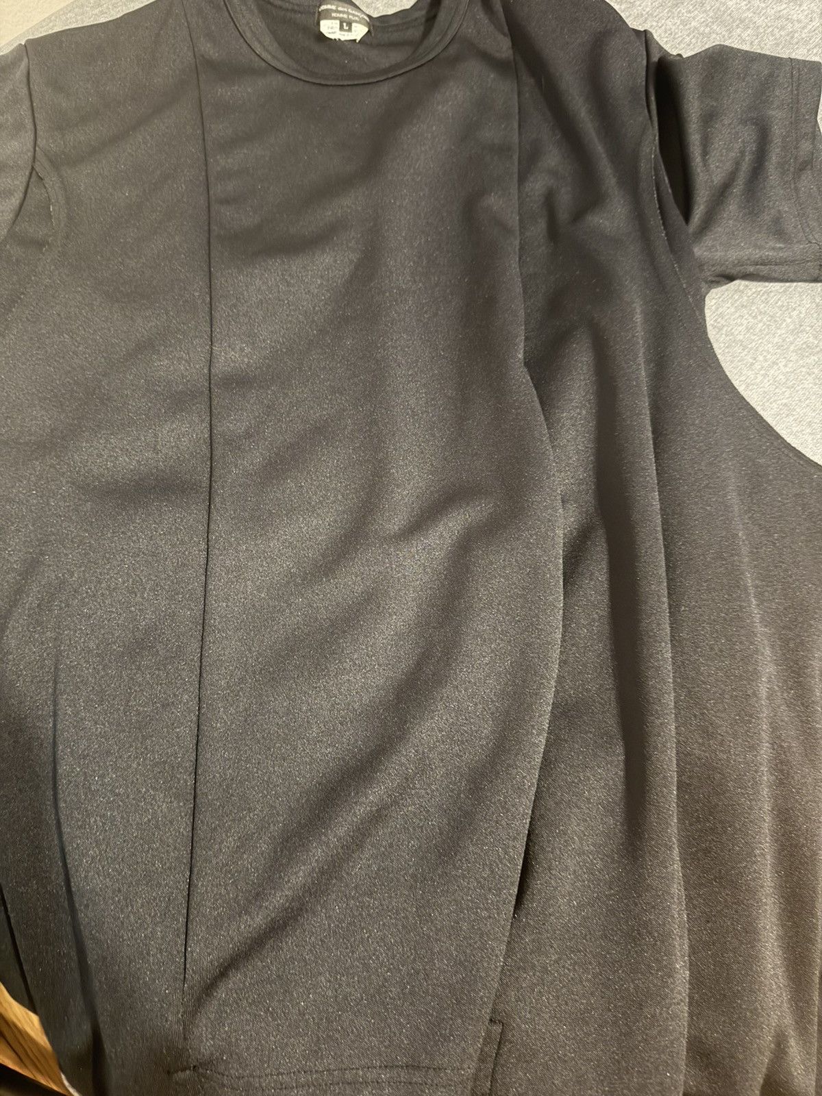 Comme des Garcons Homme Plus CDG Homme Plus deconstructed T-shirt Size US L / EU 52-54 / 3 - 3 Thumbnail