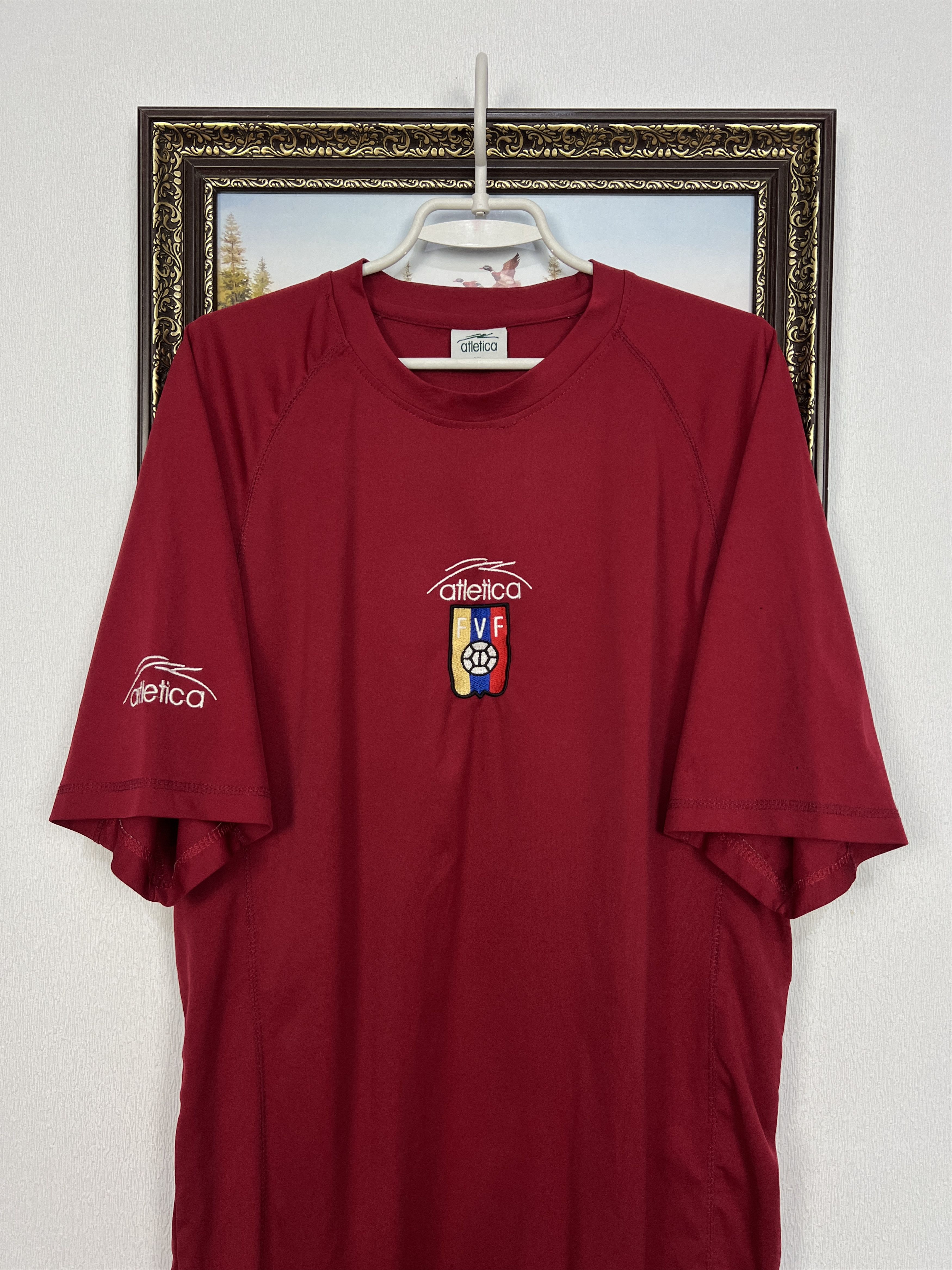 Atletica Venezuela Home football shirt 2001 Soccer Atletica Jersey Size US XL / EU 56 / 4 - 2 Thumbnail