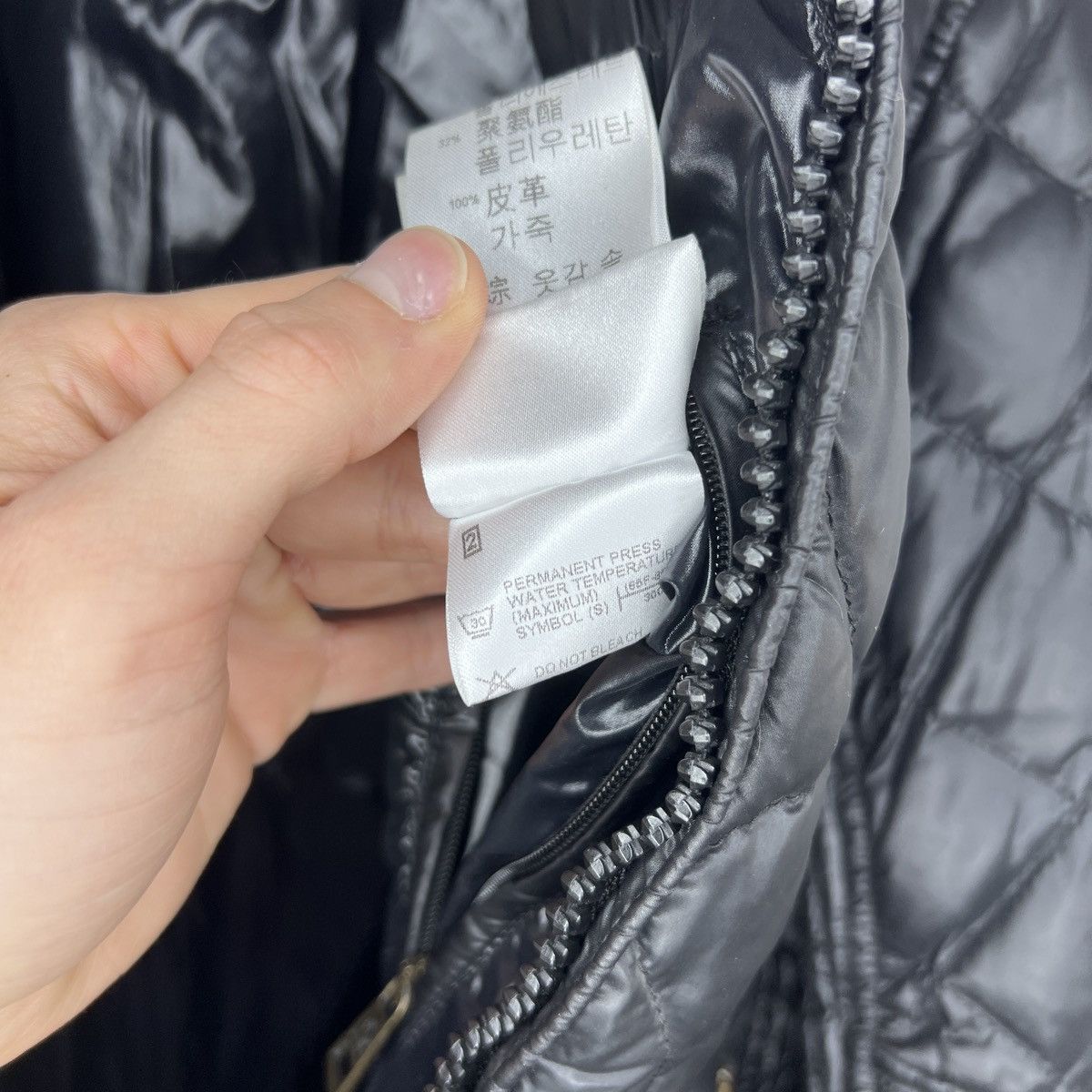 Moncler Moncler Puffer Goose Down Nylon Black Shiny Jacket Racing Size US M / EU 48-50 / 2 - 20 Thumbnail