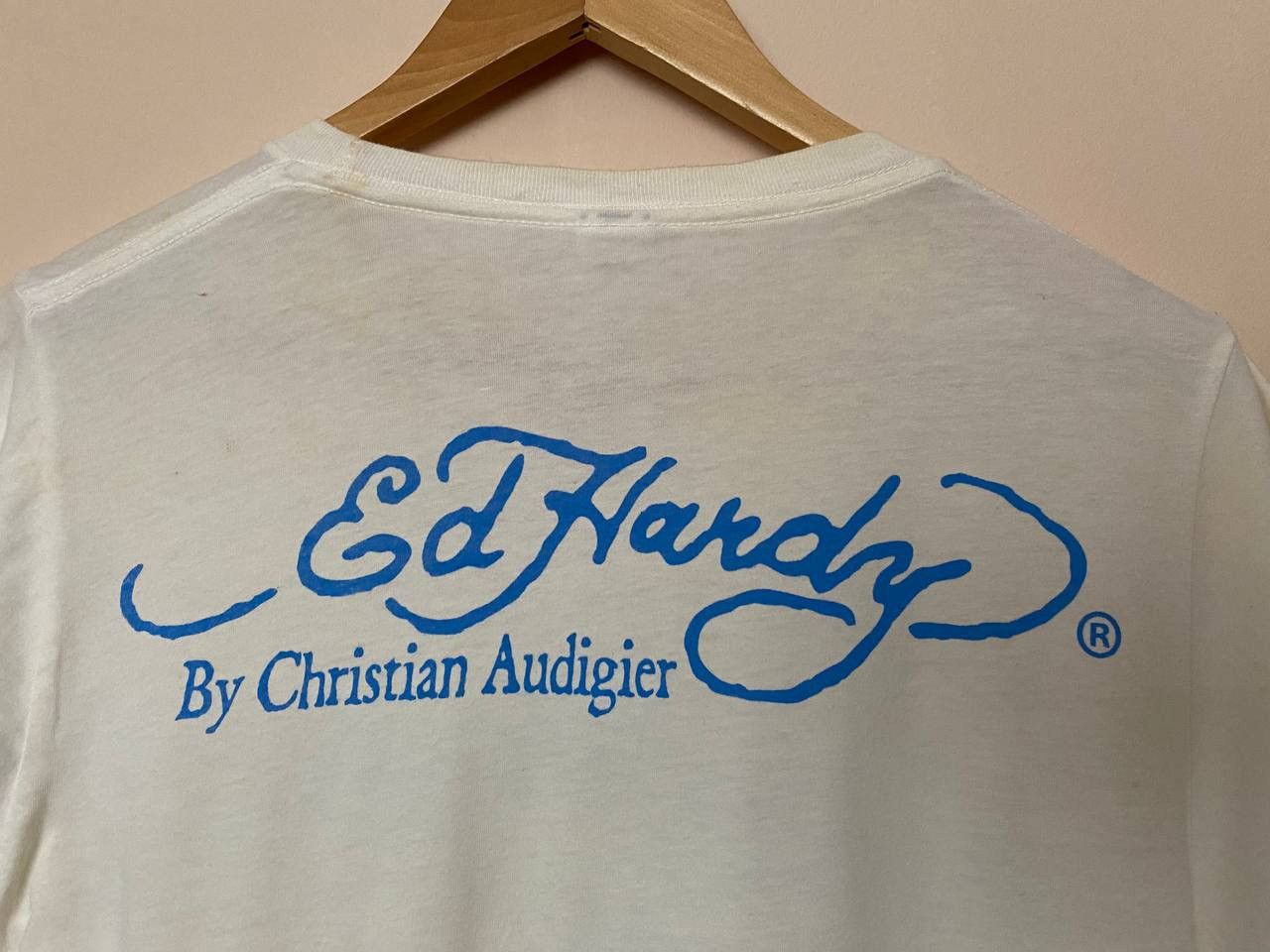 Ed Hardy Ed Hardy by Christian Audigier Love Kills Rhinestone T-Shirt Size US S / EU 44-46 / 1 - 8 Thumbnail