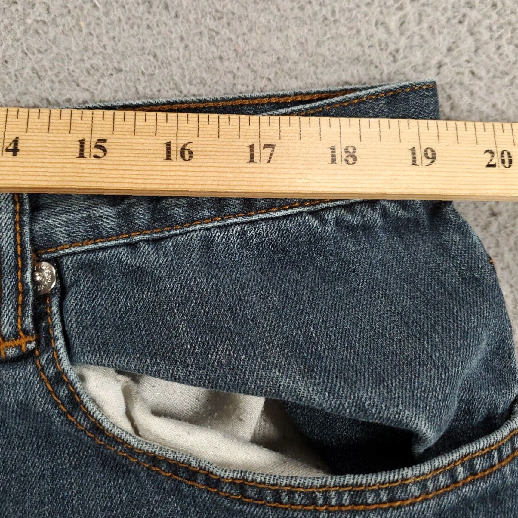 Rocawear Rocawear Jeans Men 40x34 Relaxed Measured 38x31 Dark Wash Y2K Streetwear Denim Size US 38 / EU 54 - 3 Thumbnail