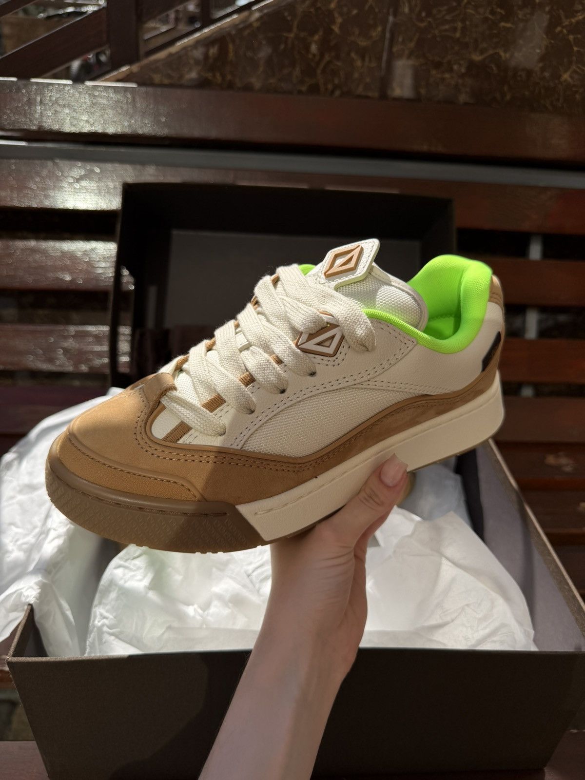Dior × Travis Scott Dior x Travis Scott Cactus Jack B713 Jack' Cream Size US 8 / IT 38 - 4 Thumbnail